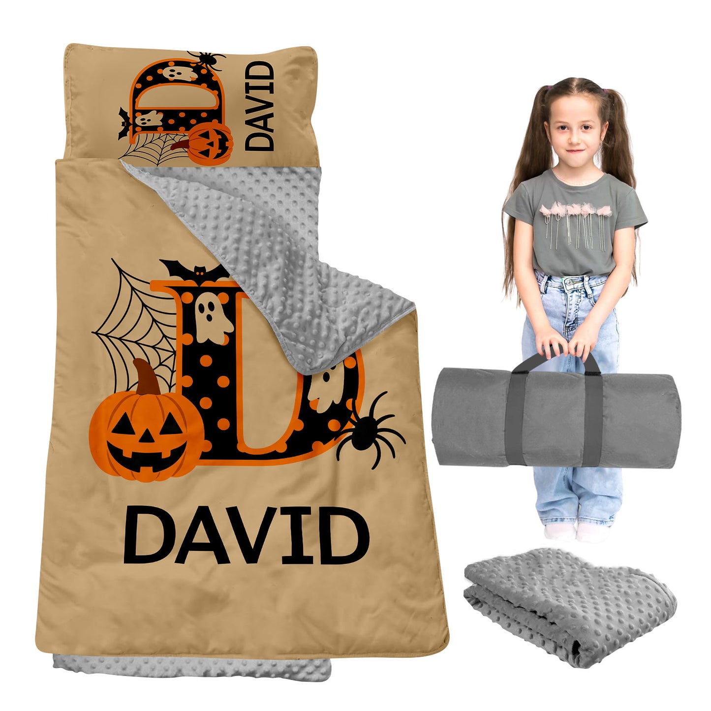 Personalized Nap Mat Halloween Edition