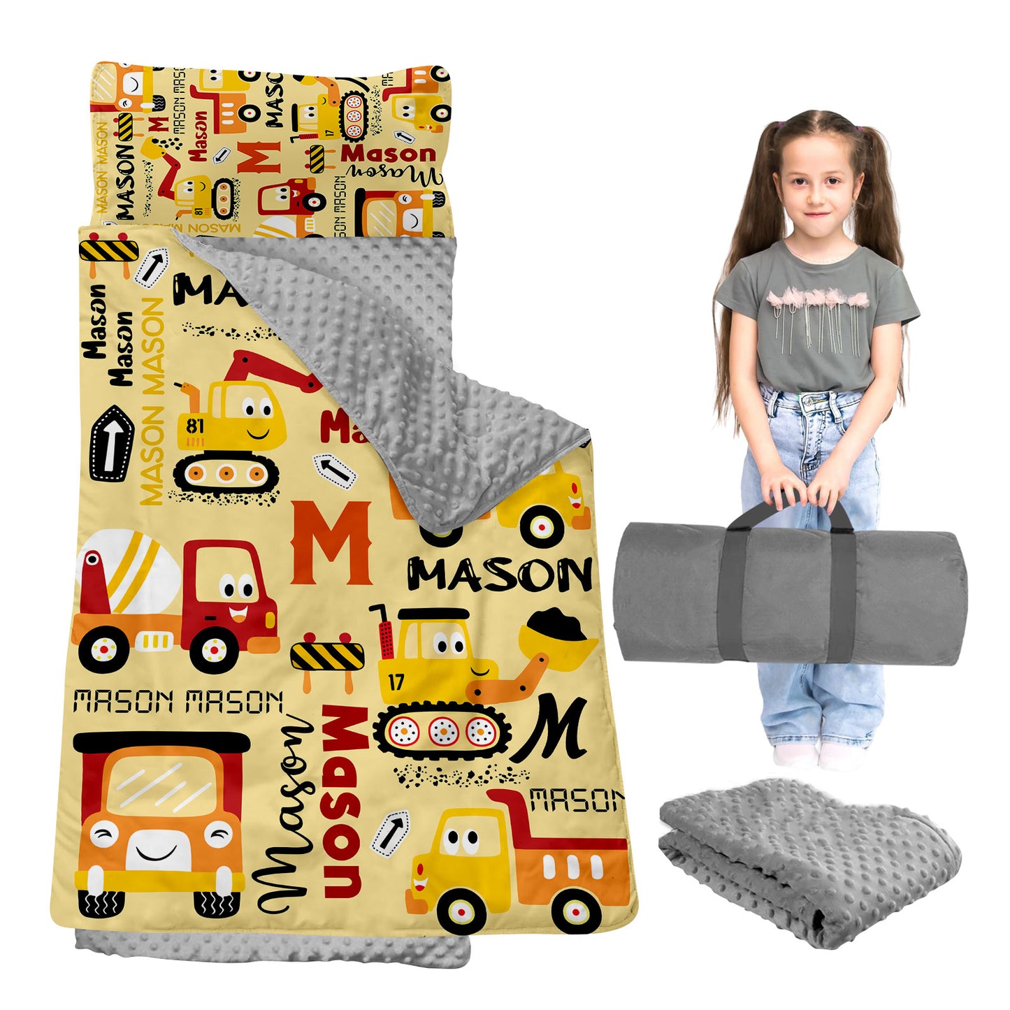 Personalized Nap Mat Transportation 13 Edition