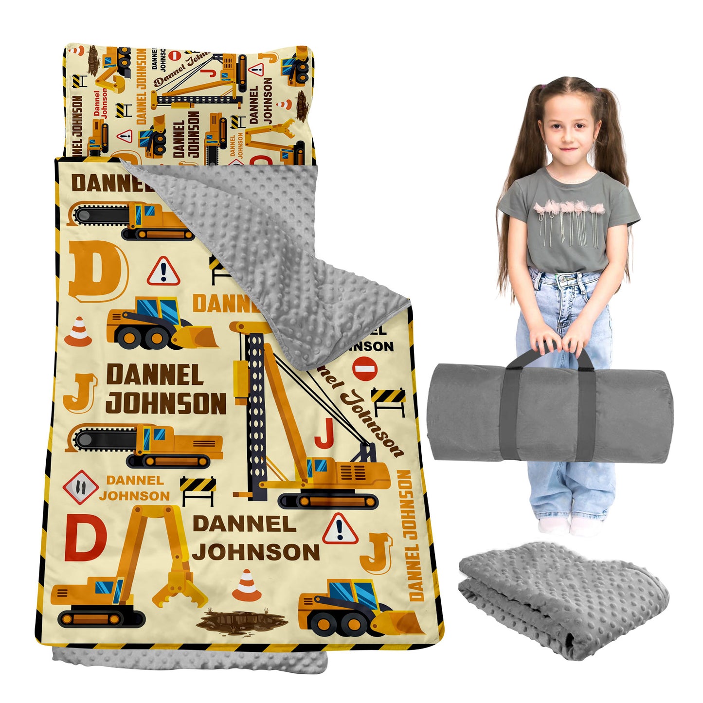 Personalized Nap Mat Transportation 17 Edition