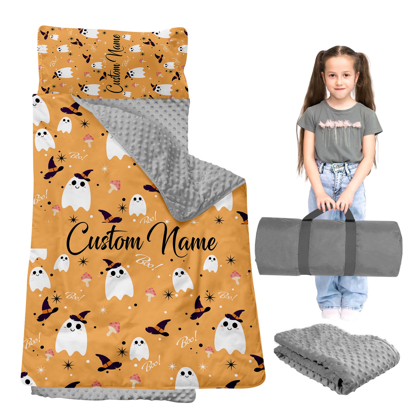 Personalized Nap Mat Halloween 03 Edition