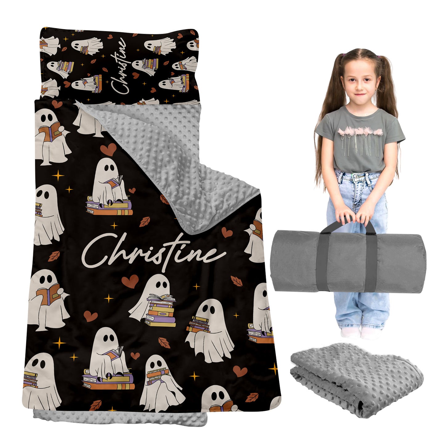 Personalized Nap Mat Halloween 04 Edition