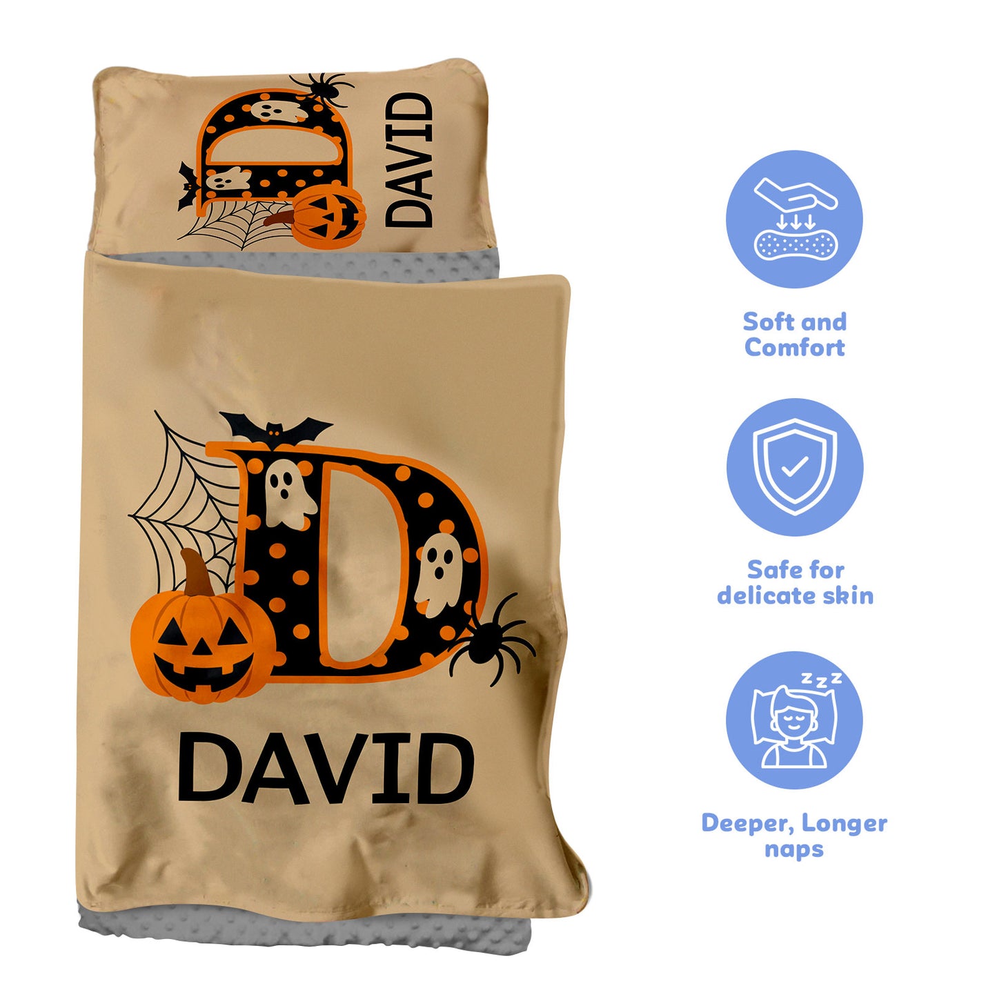Personalized Nap Mat Halloween Edition