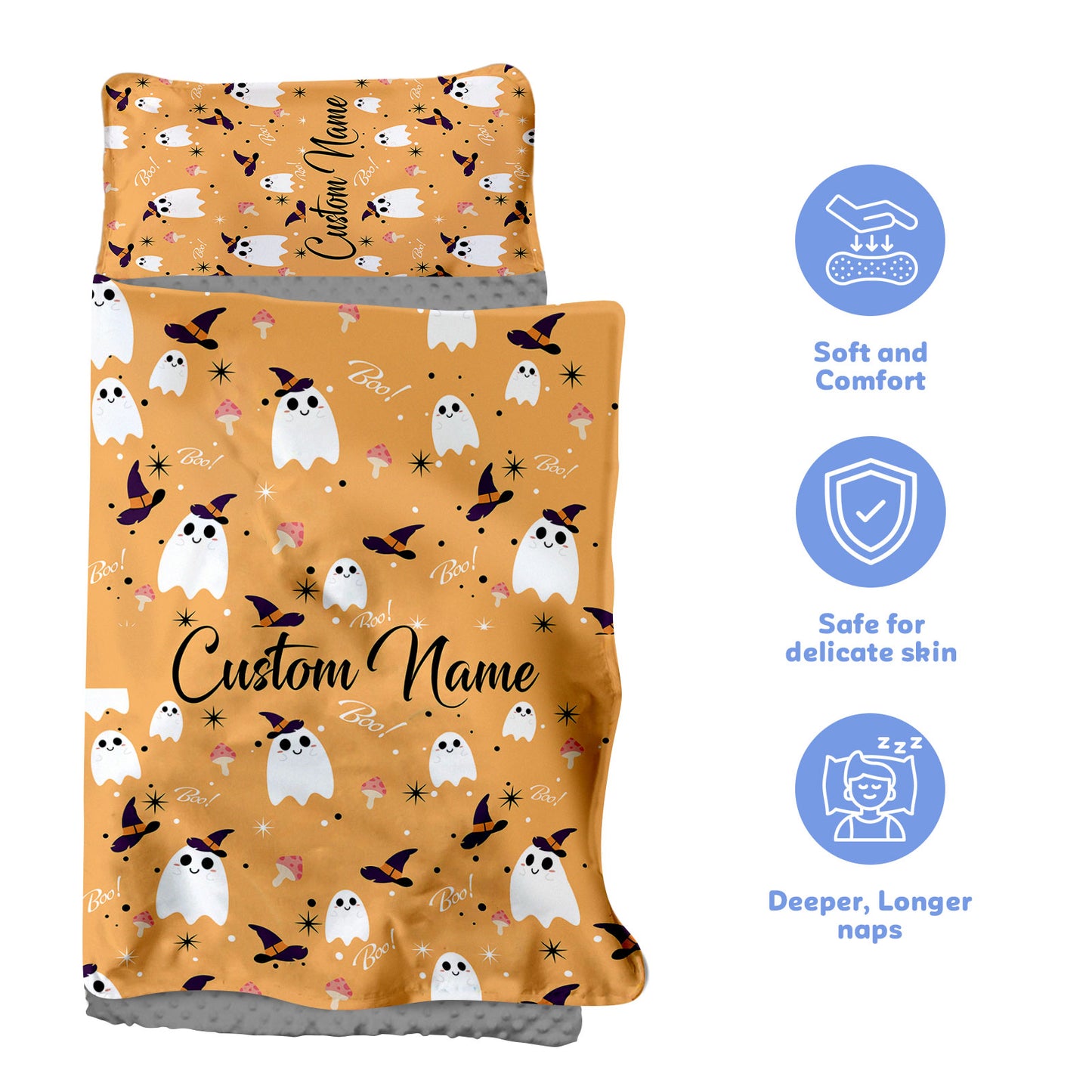 Personalized Nap Mat Halloween 03 Edition