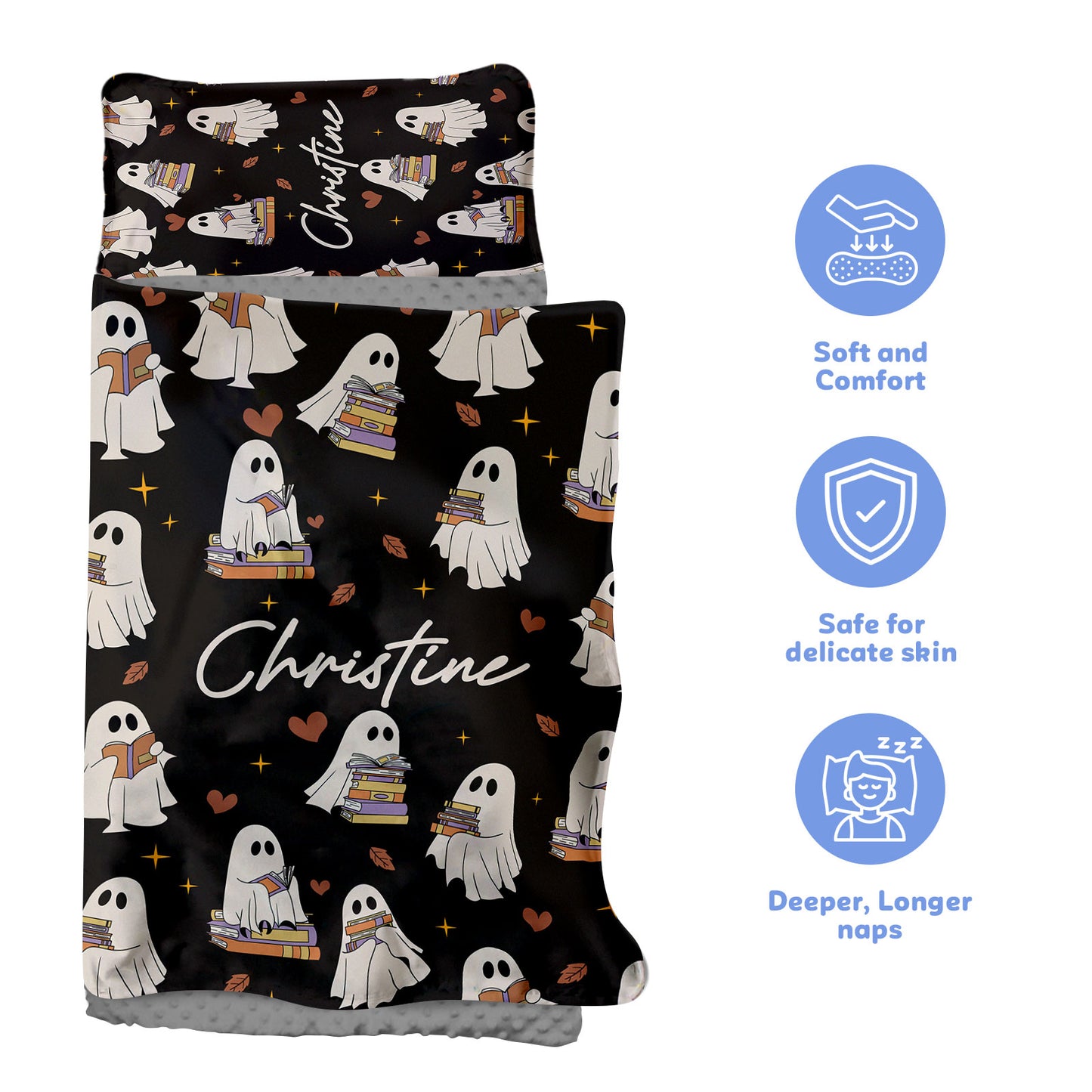 Personalized Nap Mat Halloween 04 Edition