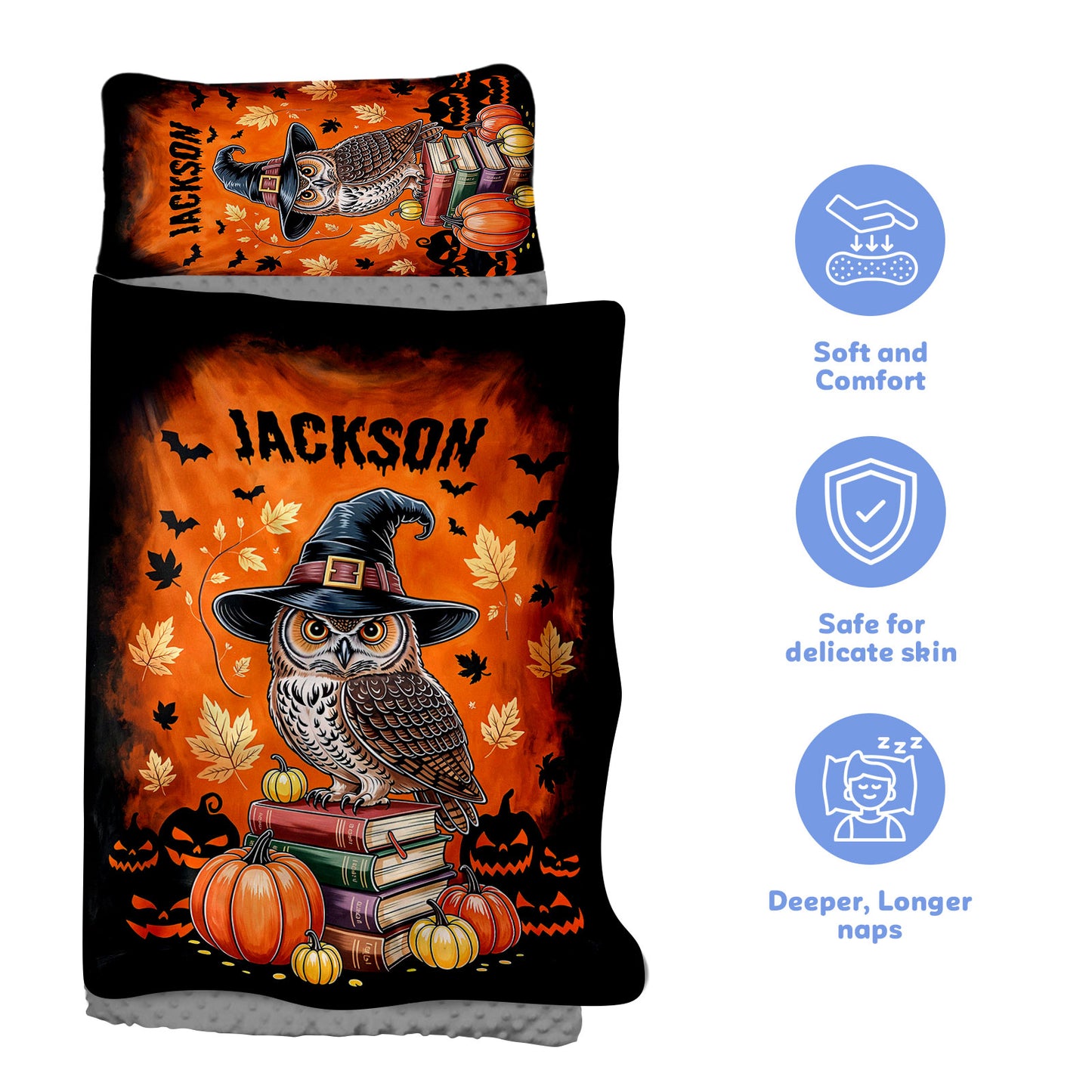 Personalized Nap Mat Halloween 07 Edition