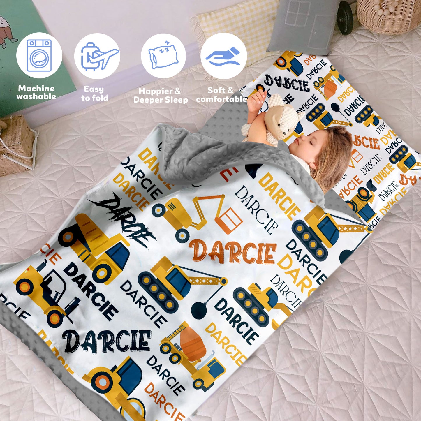 Personalized Nap Mat Transportation 15 Edition