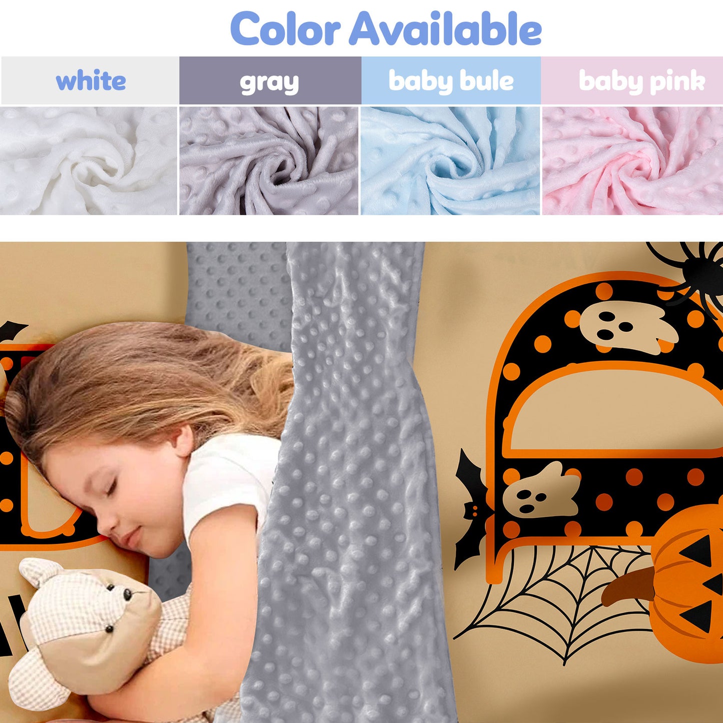 Personalized Nap Mat Halloween Edition
