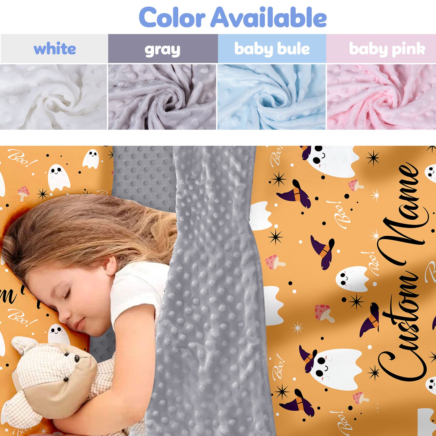 Personalized Nap Mat Halloween 03 Edition