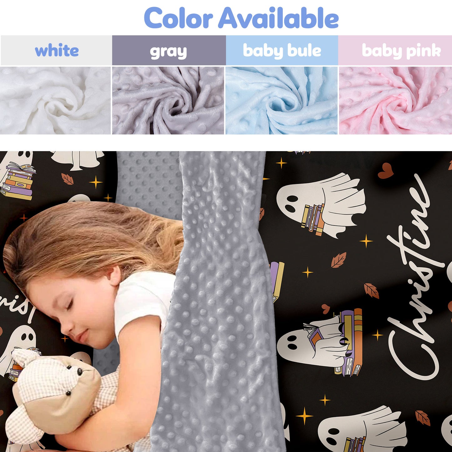 Personalized Nap Mat Halloween 04 Edition