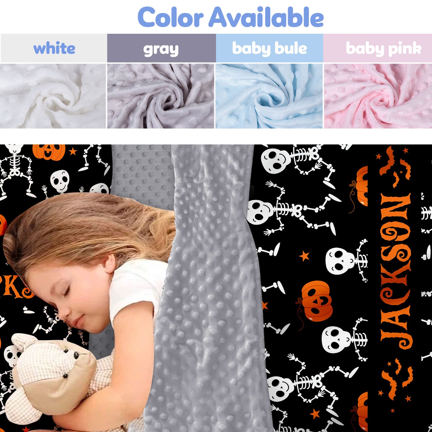 Personalized Nap Mat Halloween 06 Edition