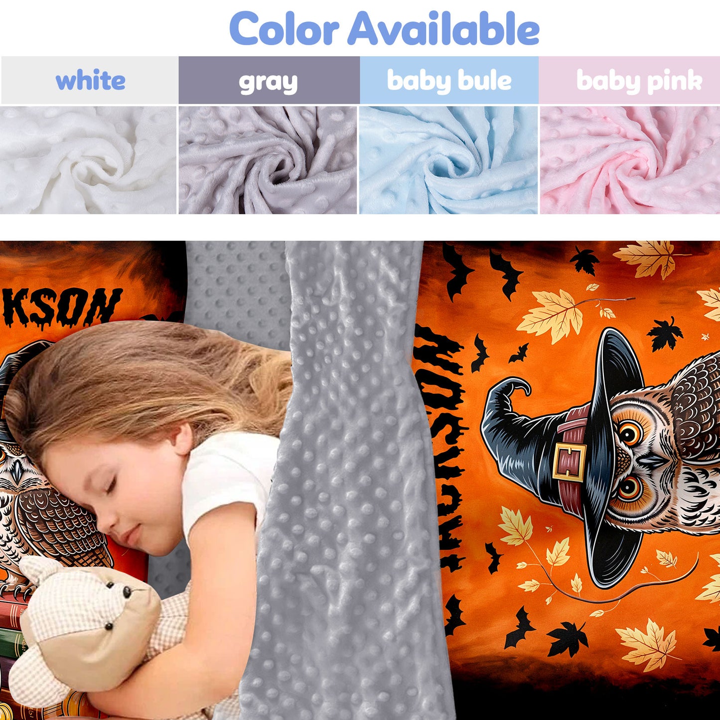Personalized Nap Mat Halloween 07 Edition