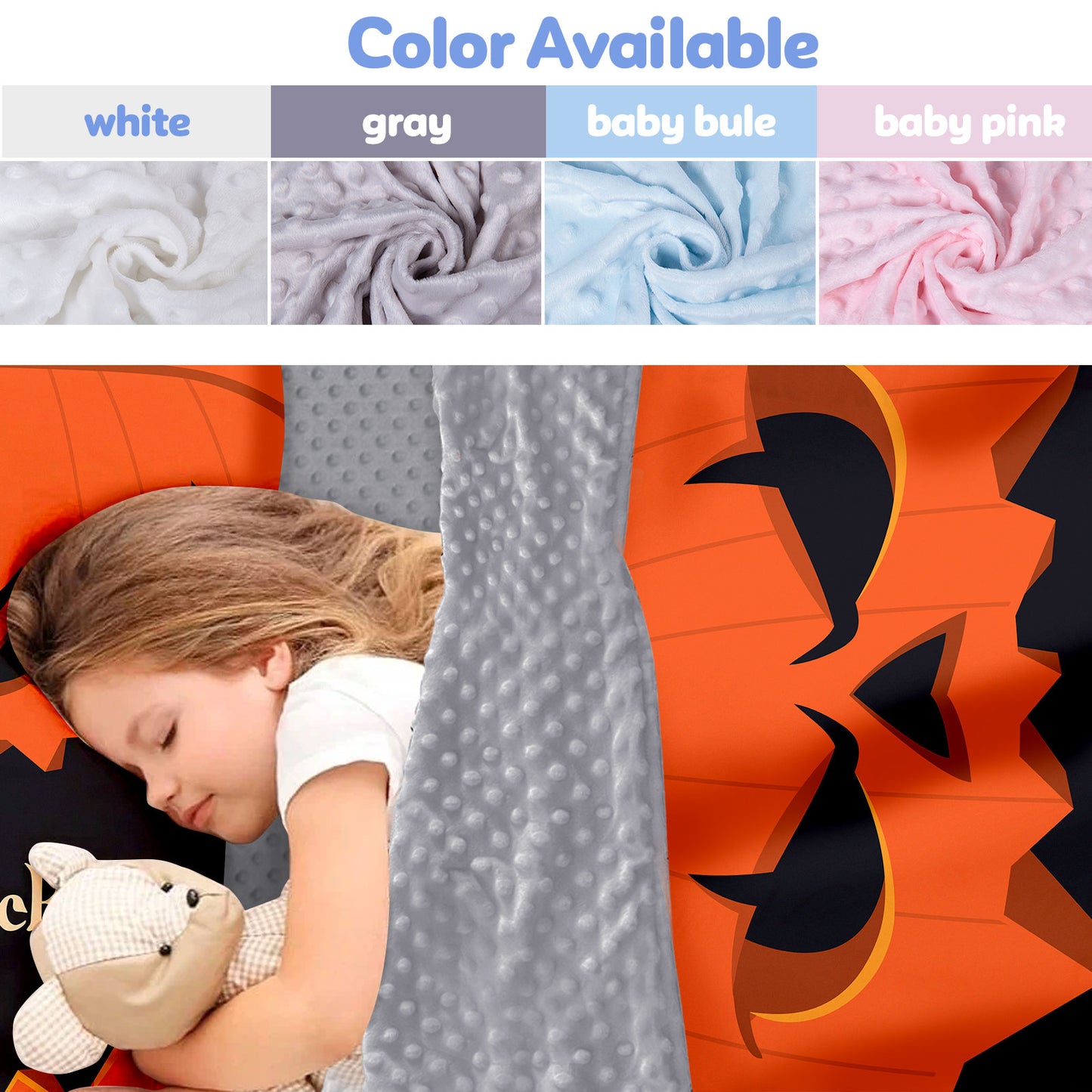 Personalized Nap Mat Halloween Monster Edition