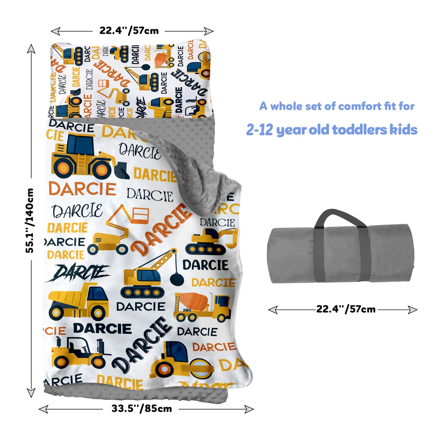 Personalized Nap Mat Transportation 15 Edition