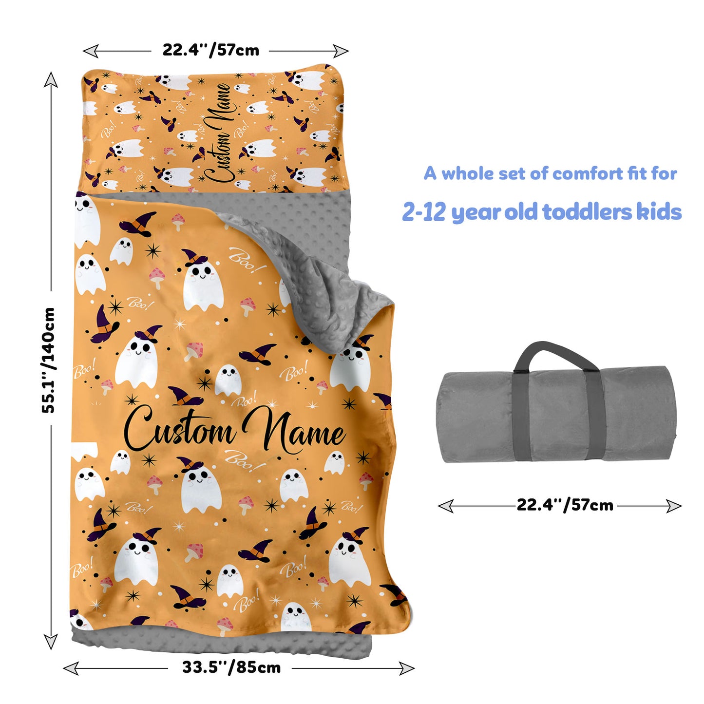 Personalized Nap Mat Halloween 03 Edition