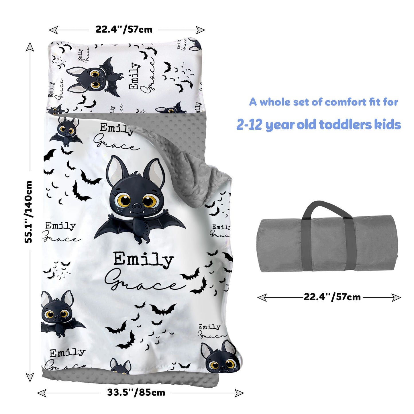 Personalized Nap Mat Halloween 05 Edition