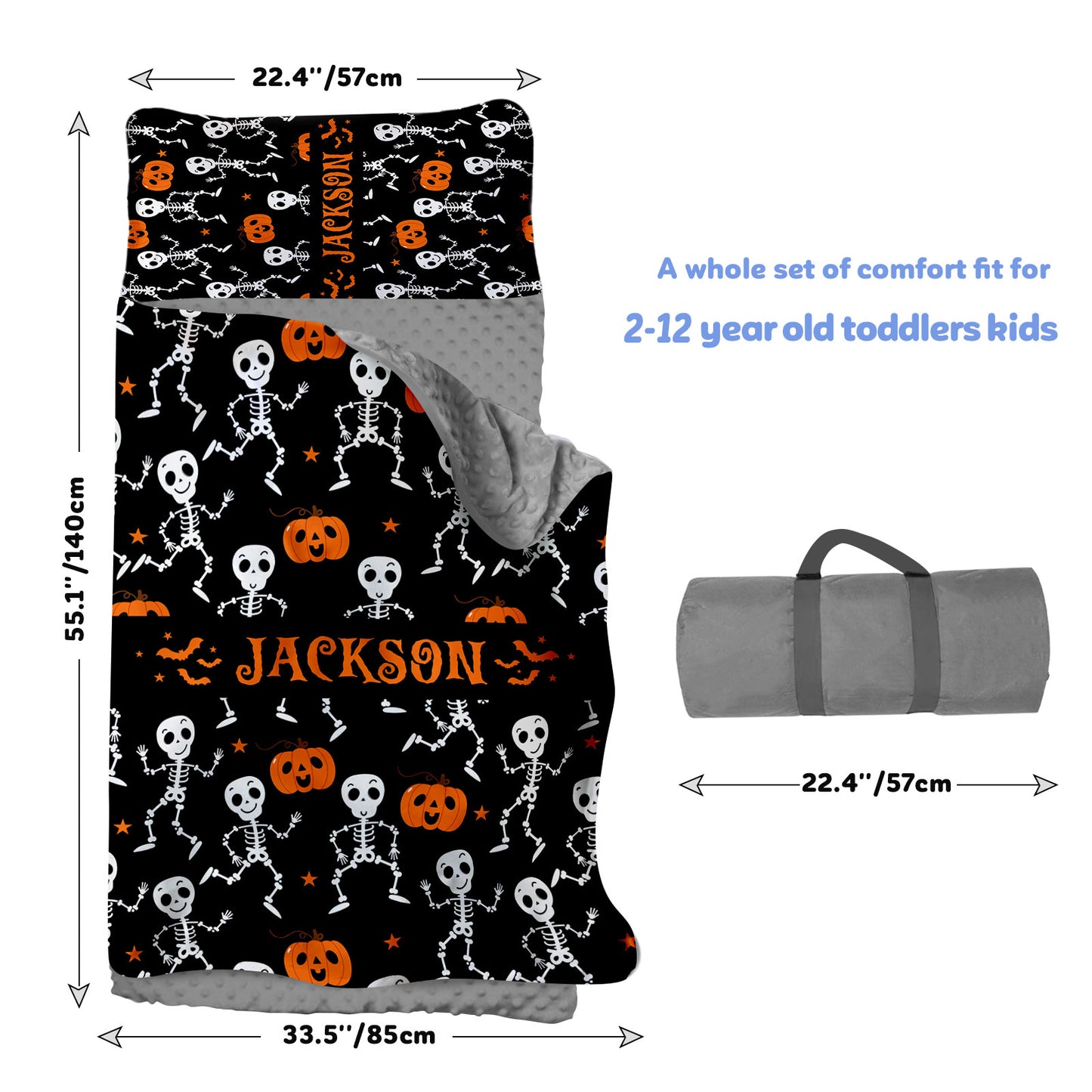Personalized Nap Mat Halloween 06 Edition