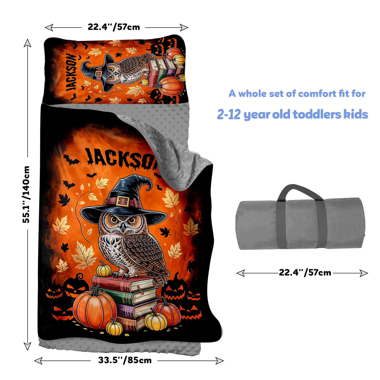 Personalized Nap Mat Halloween 07 Edition