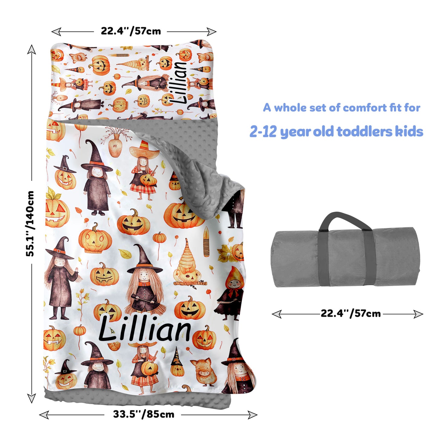 Personalized Nap Mat Halloween 08 Edition