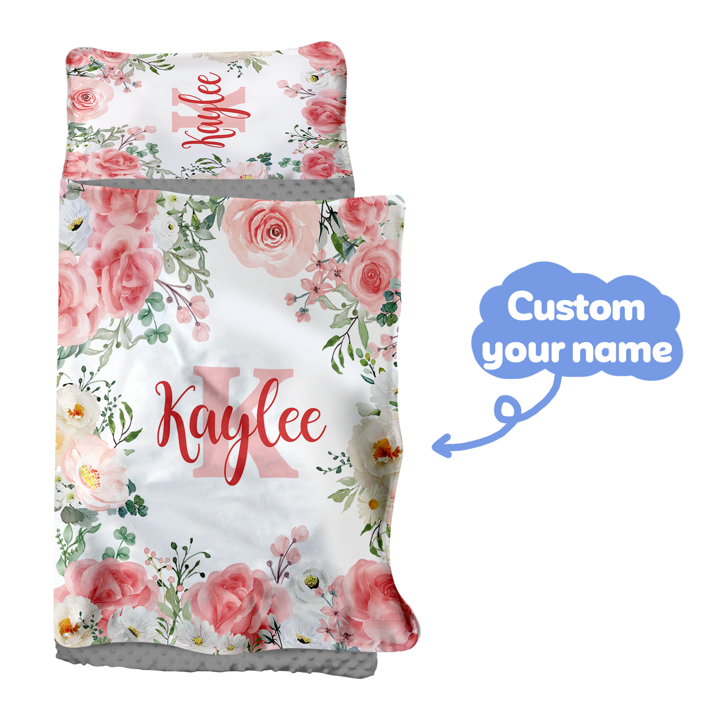 Personalized Nap Mat Floral 02 Edition