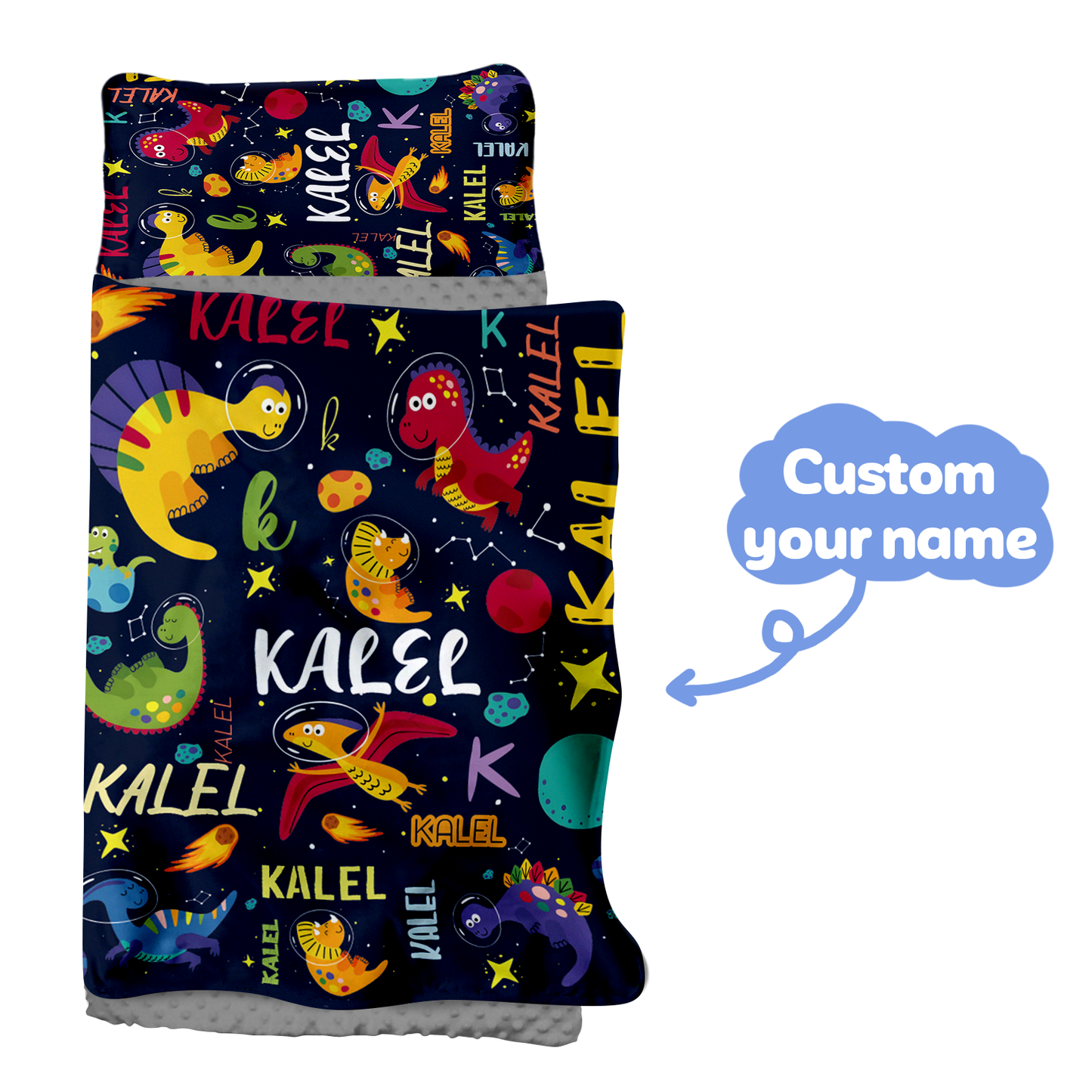 Personalized Nap Mat Dinosaur 06 Edition