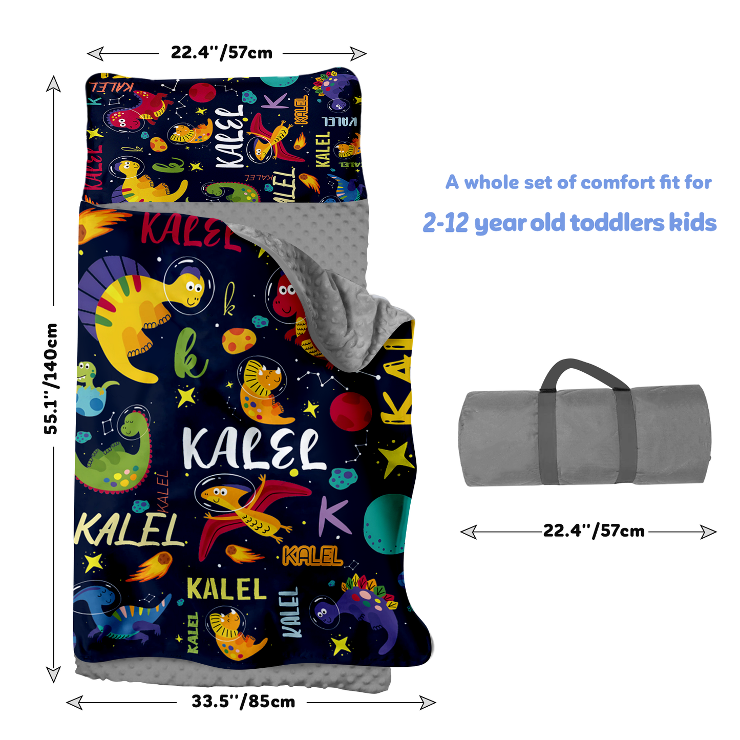 Personalized Nap Mat Dinosaur 06 Edition