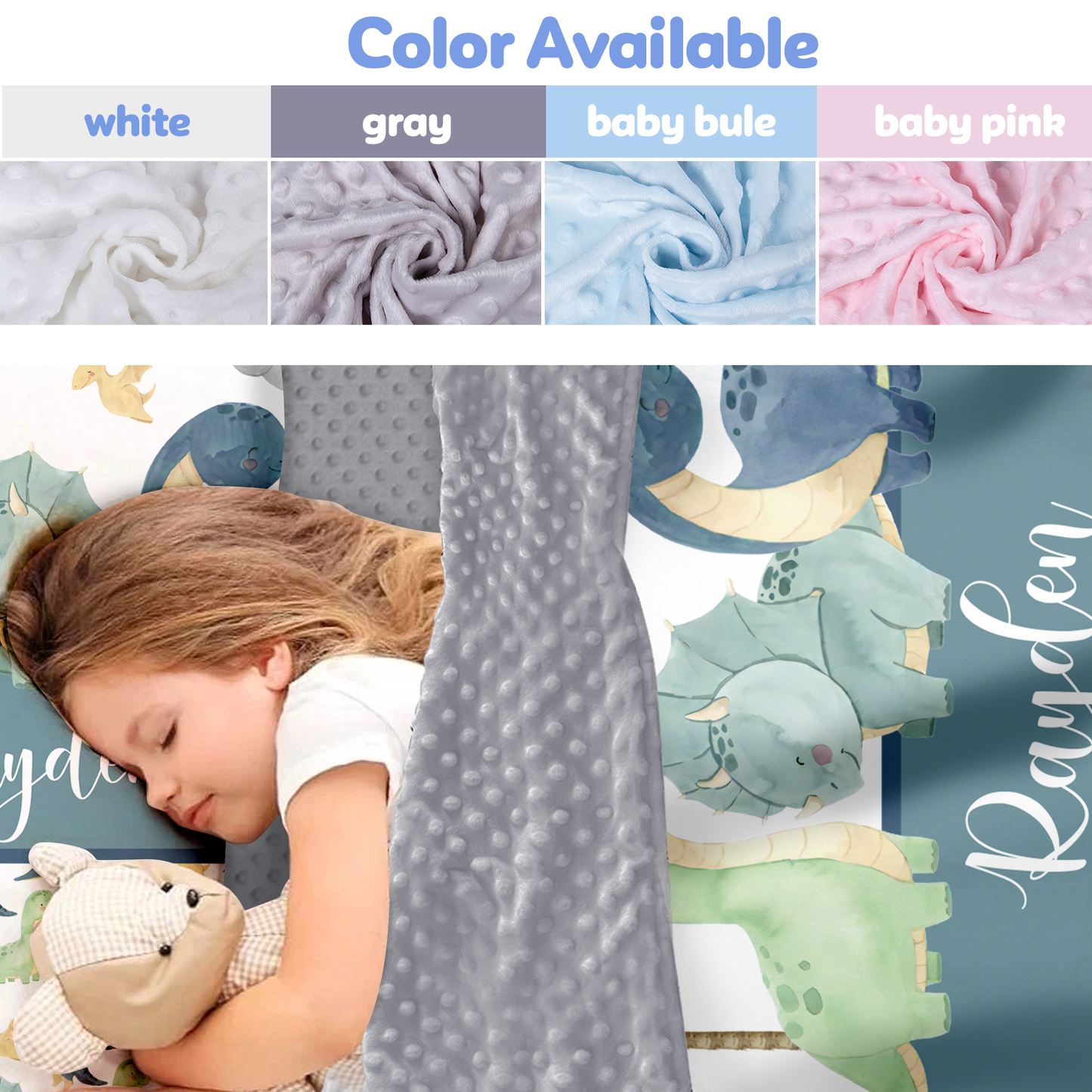 Personalized Nap Mat Dinosaur 04 Edition