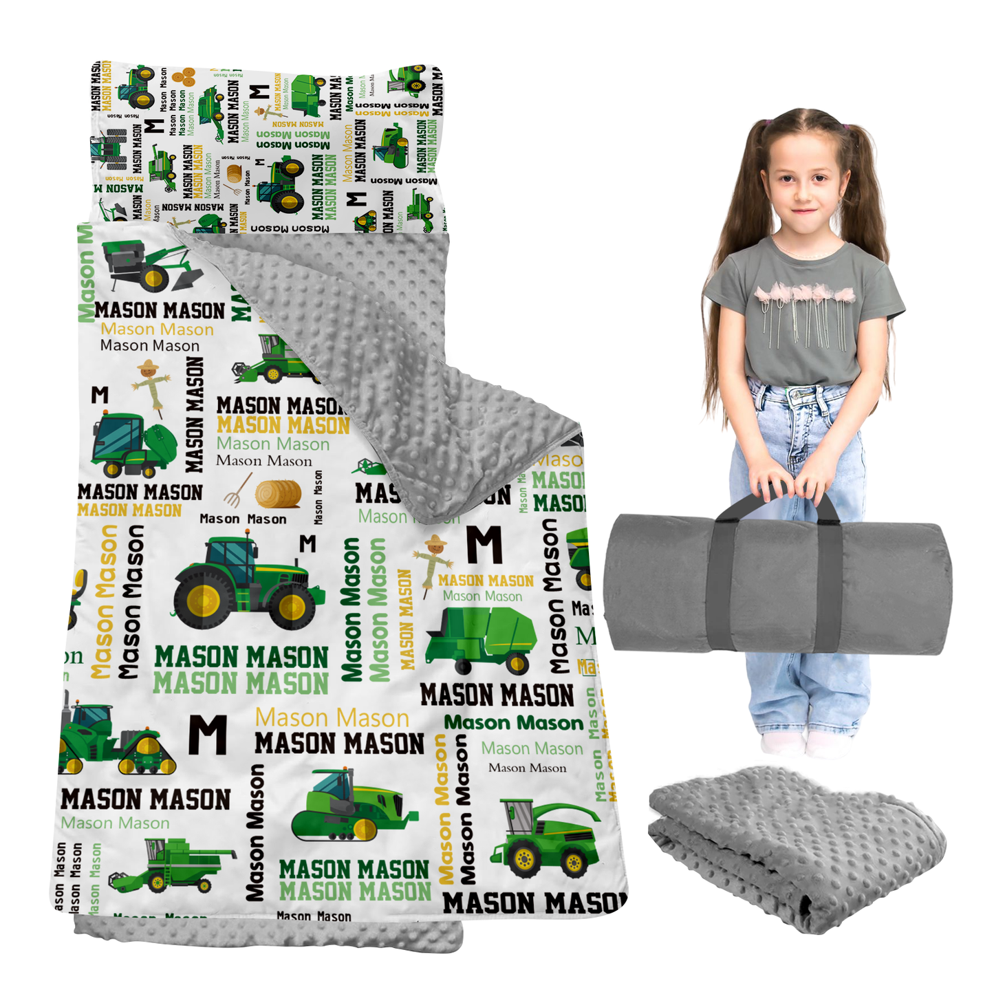 Personalized Nap Mat Transportation 04 Edition