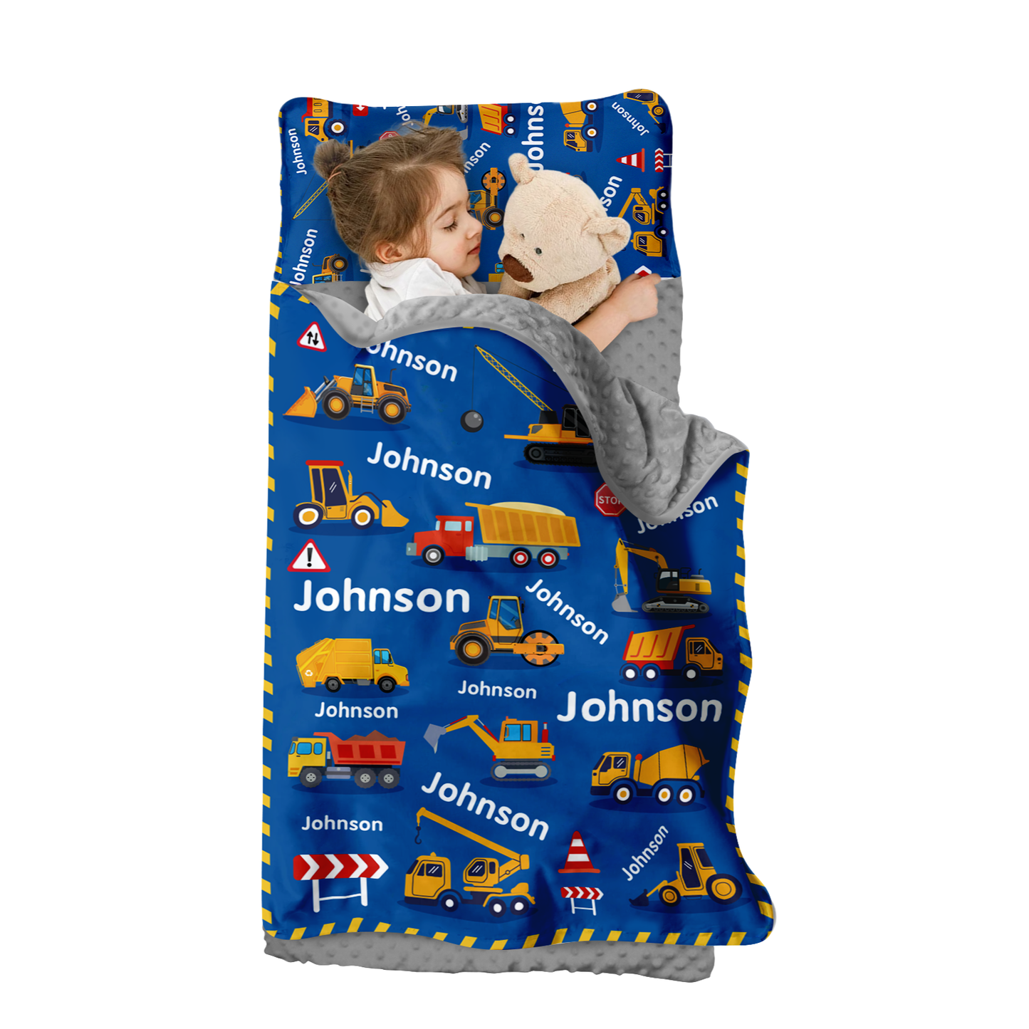 Personalized Nap Mat Transportation 03 Edition