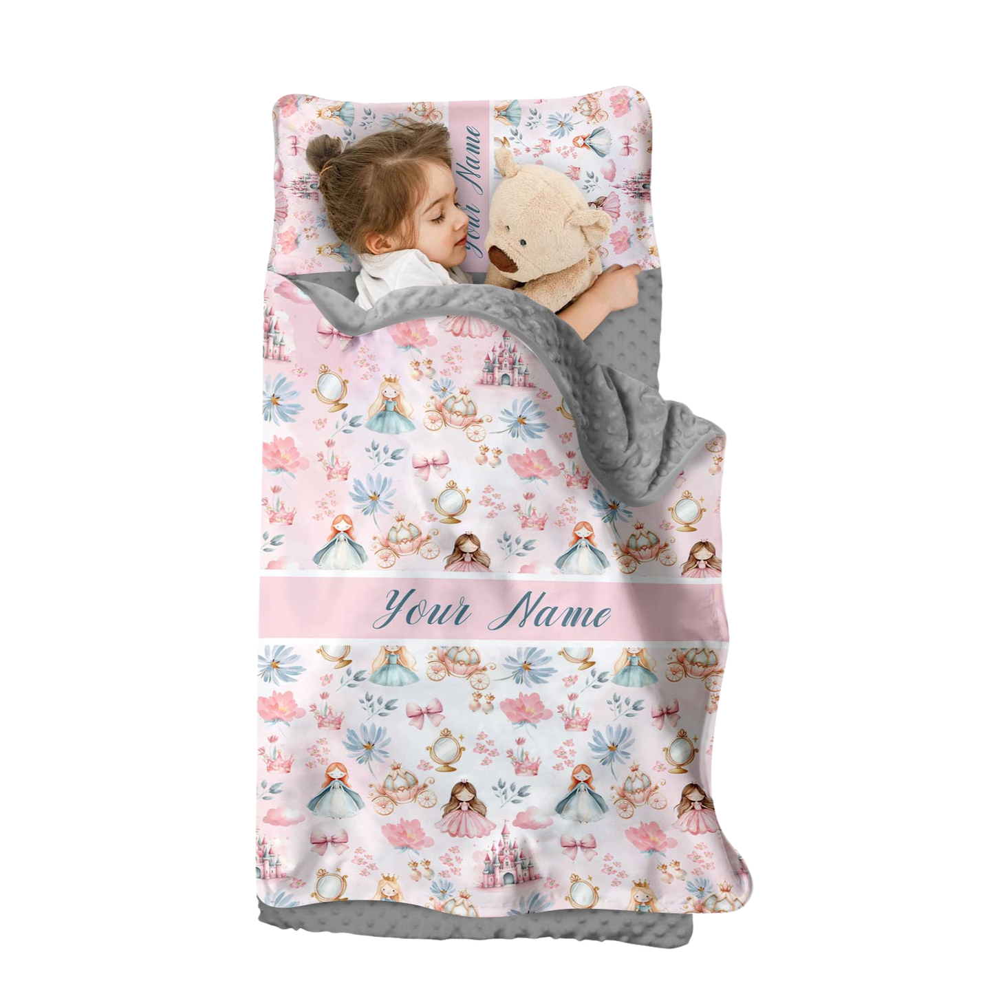 Personalized Nap Mat Princess Edition