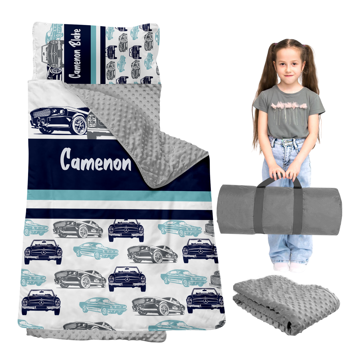 Personalized Nap Mat Transportation 02 Edition