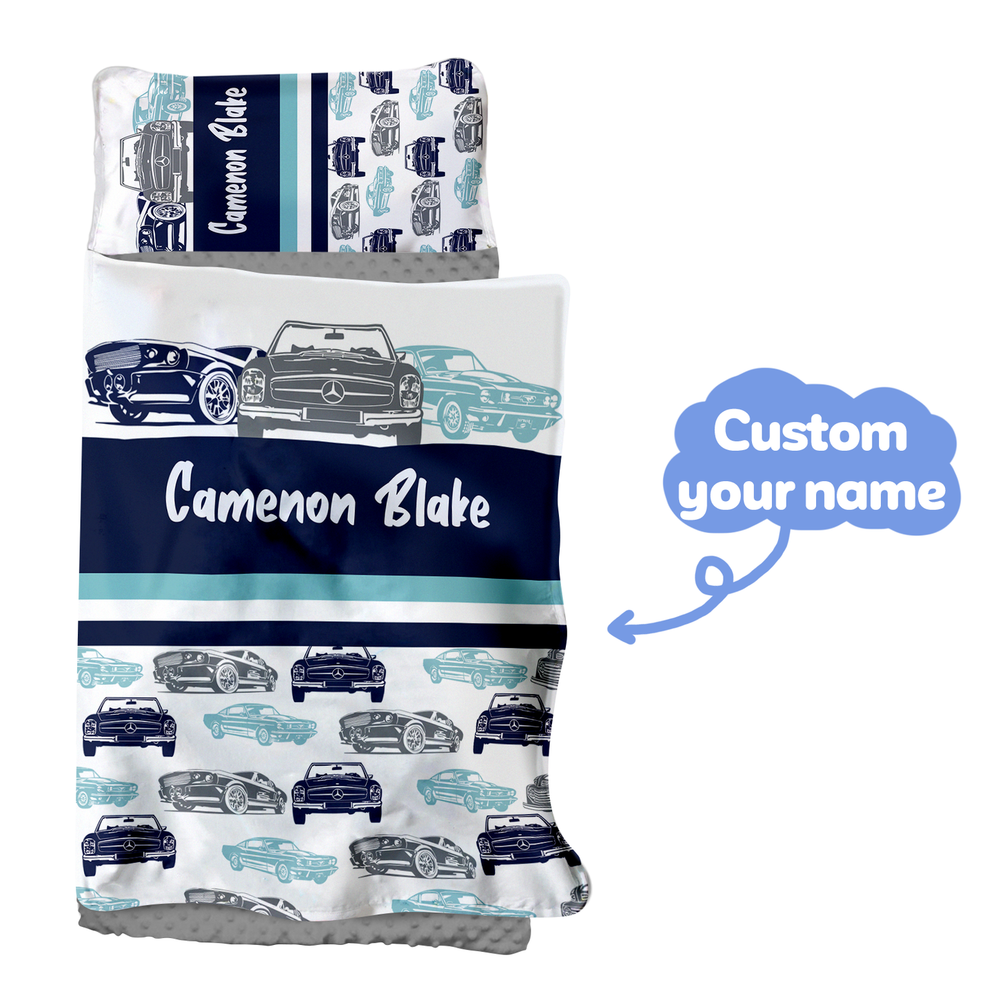 Personalized Nap Mat Transportation 02 Edition