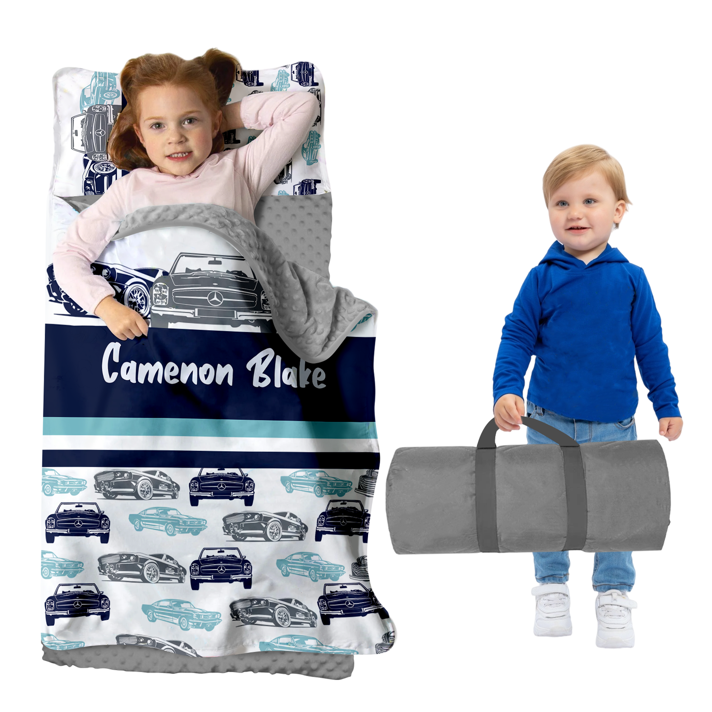 Personalized Nap Mat Transportation 02 Edition
