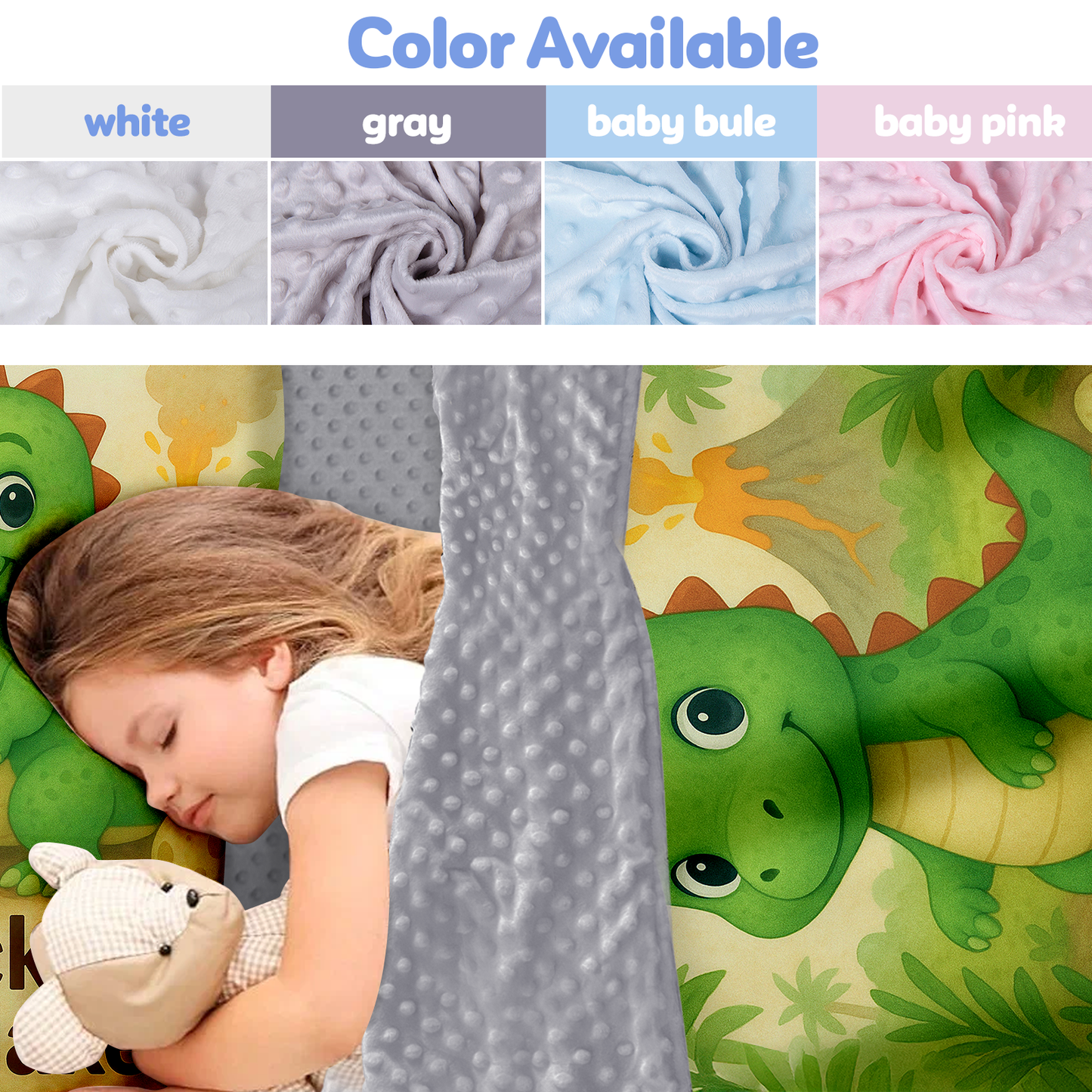 Personalized Nap Mat Dinosaur 02 Edition
