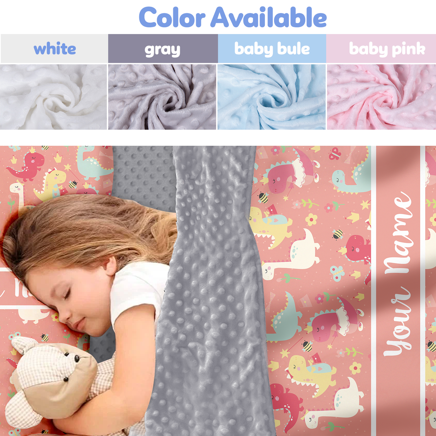 Personalized Nap Mat Dinosaur Edition