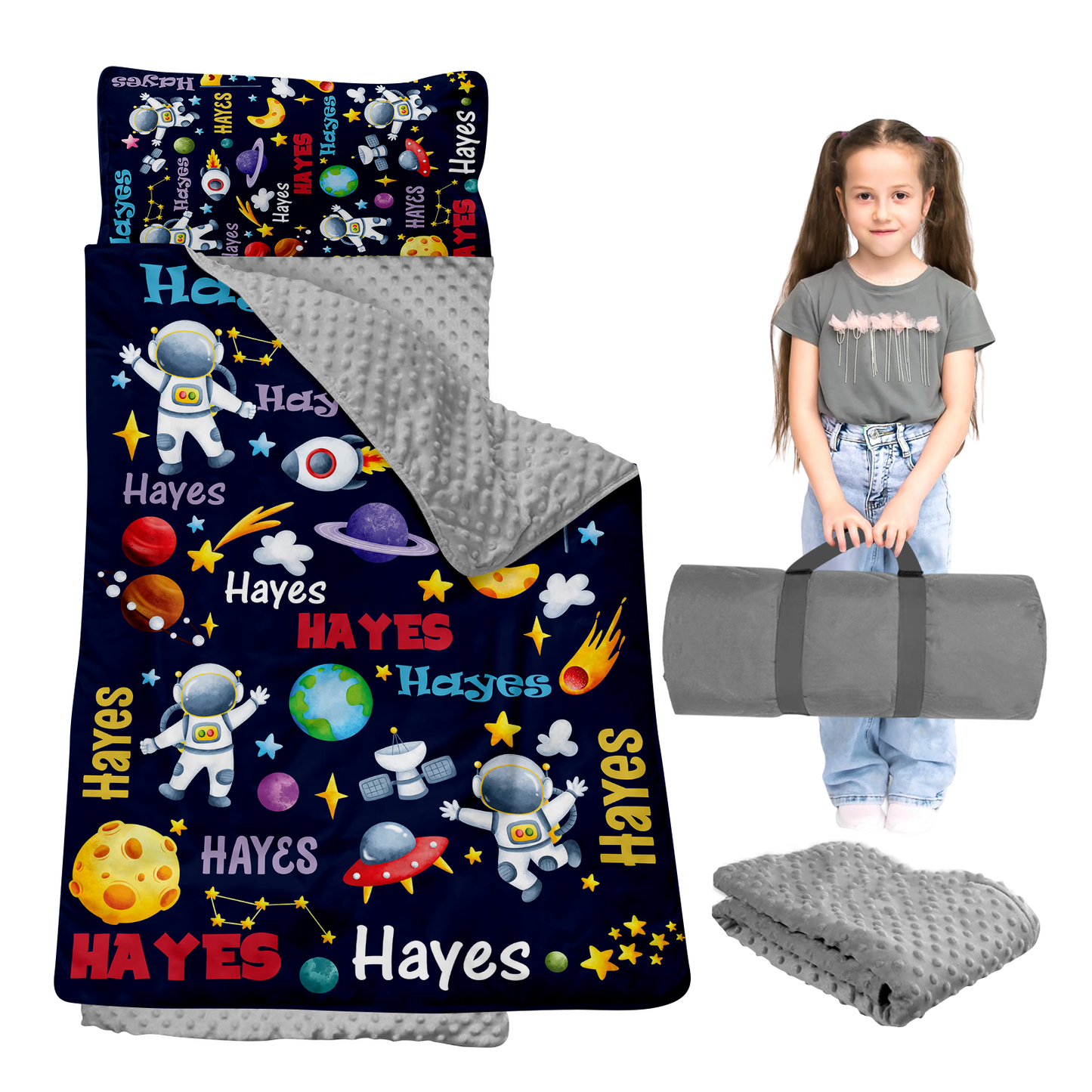 Personalized Nap Mat Space 02 Edition