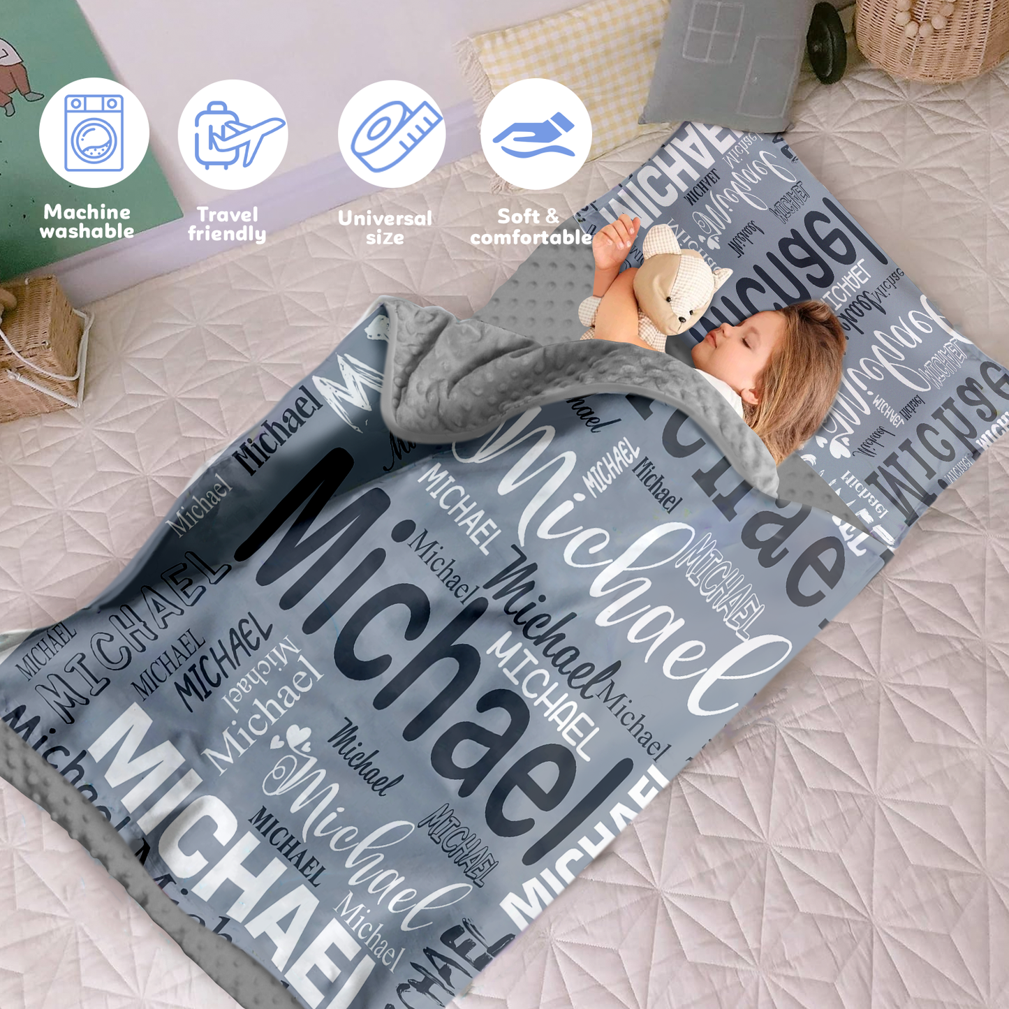 Personalized Nap Mat Monogrammed 05 Edition