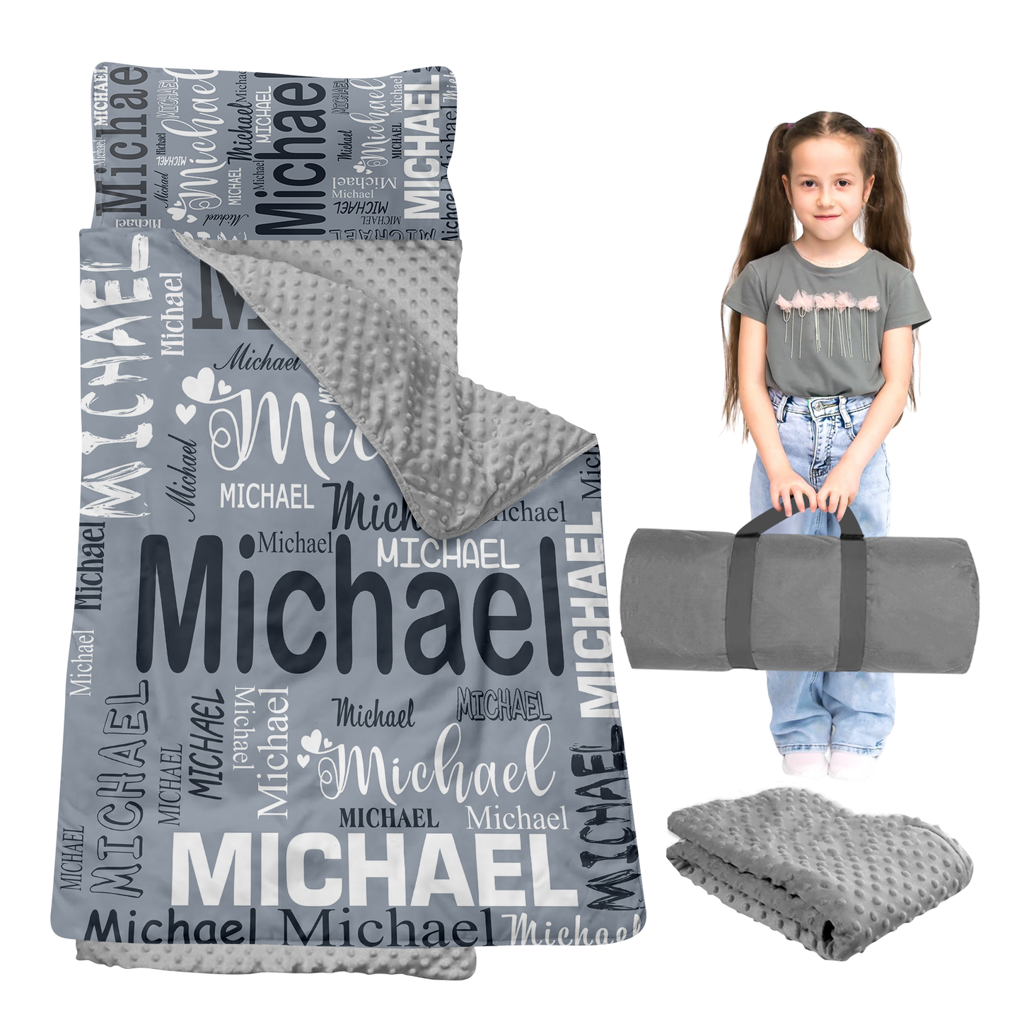 Personalized Nap Mat Monogrammed 05 Edition