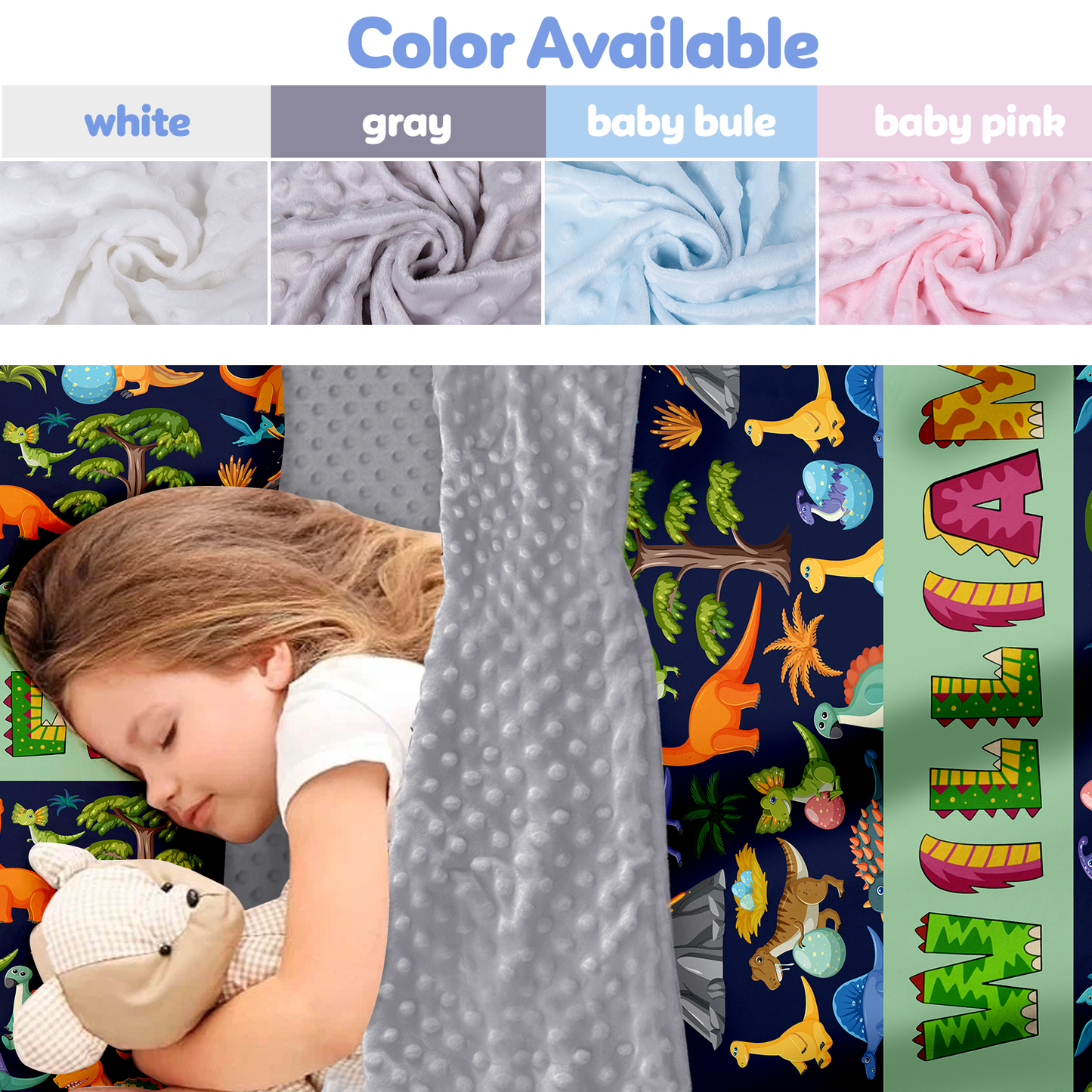Personalized Nap Mat Dinosaur 03 Edition
