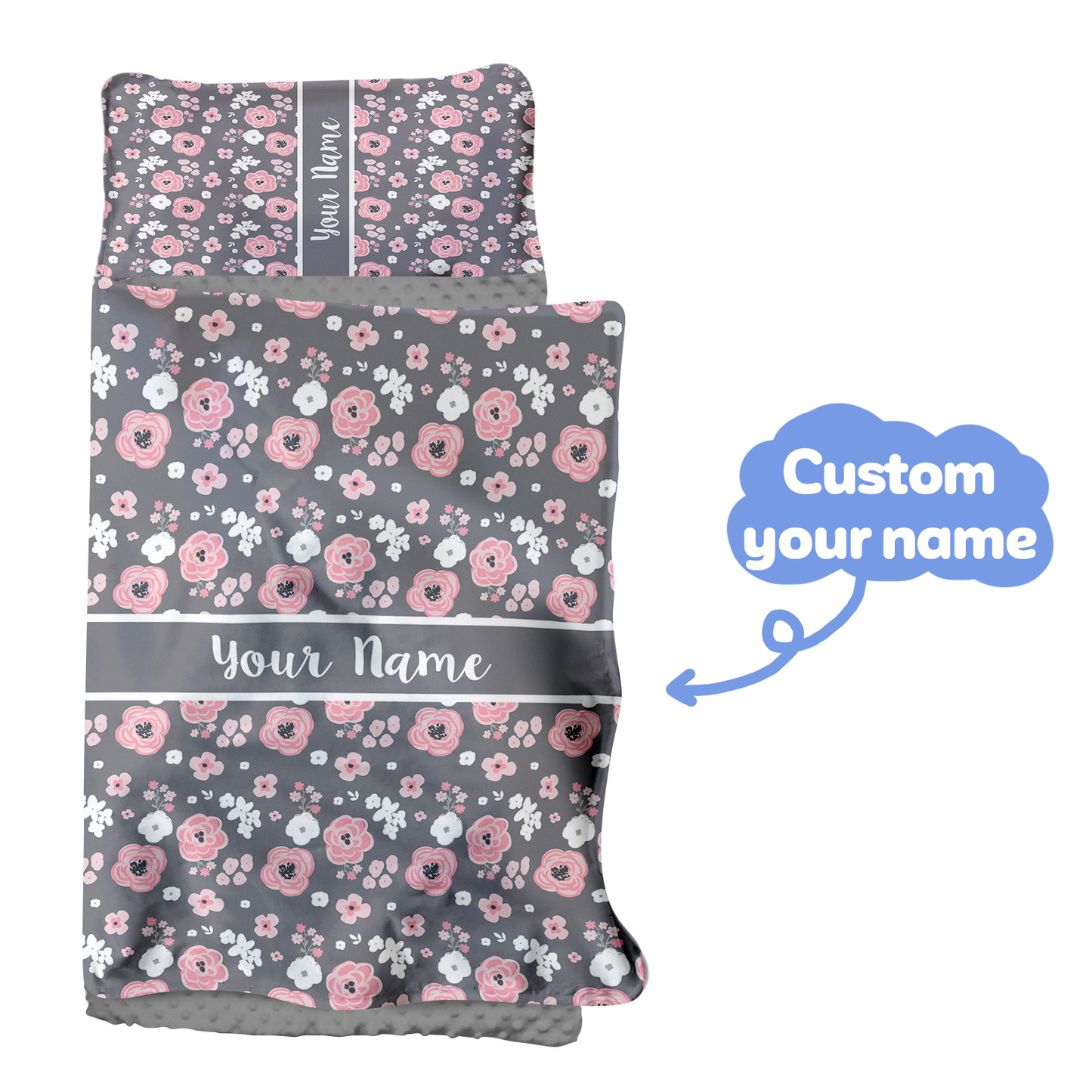 Personalized Nap Mat Floral Edition