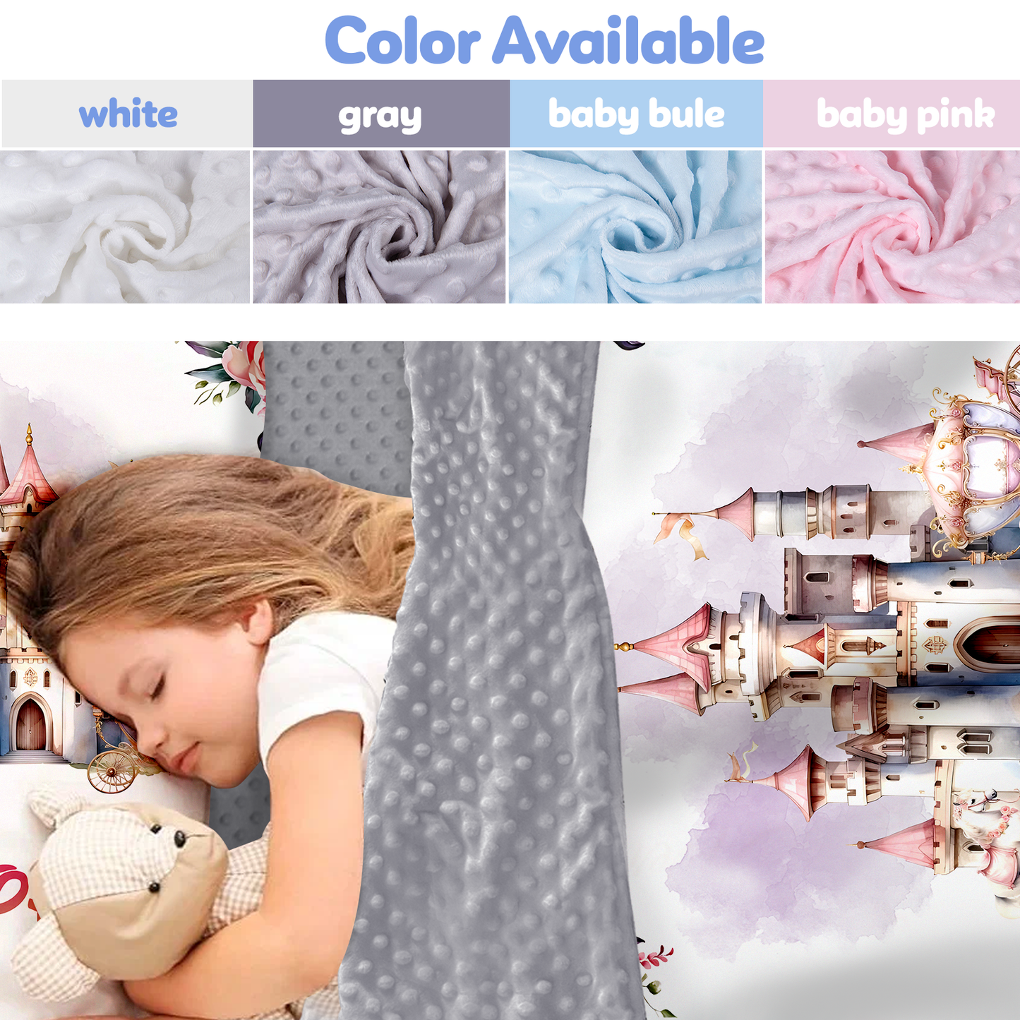 Personalized Nap Mat Princess 02 Edition