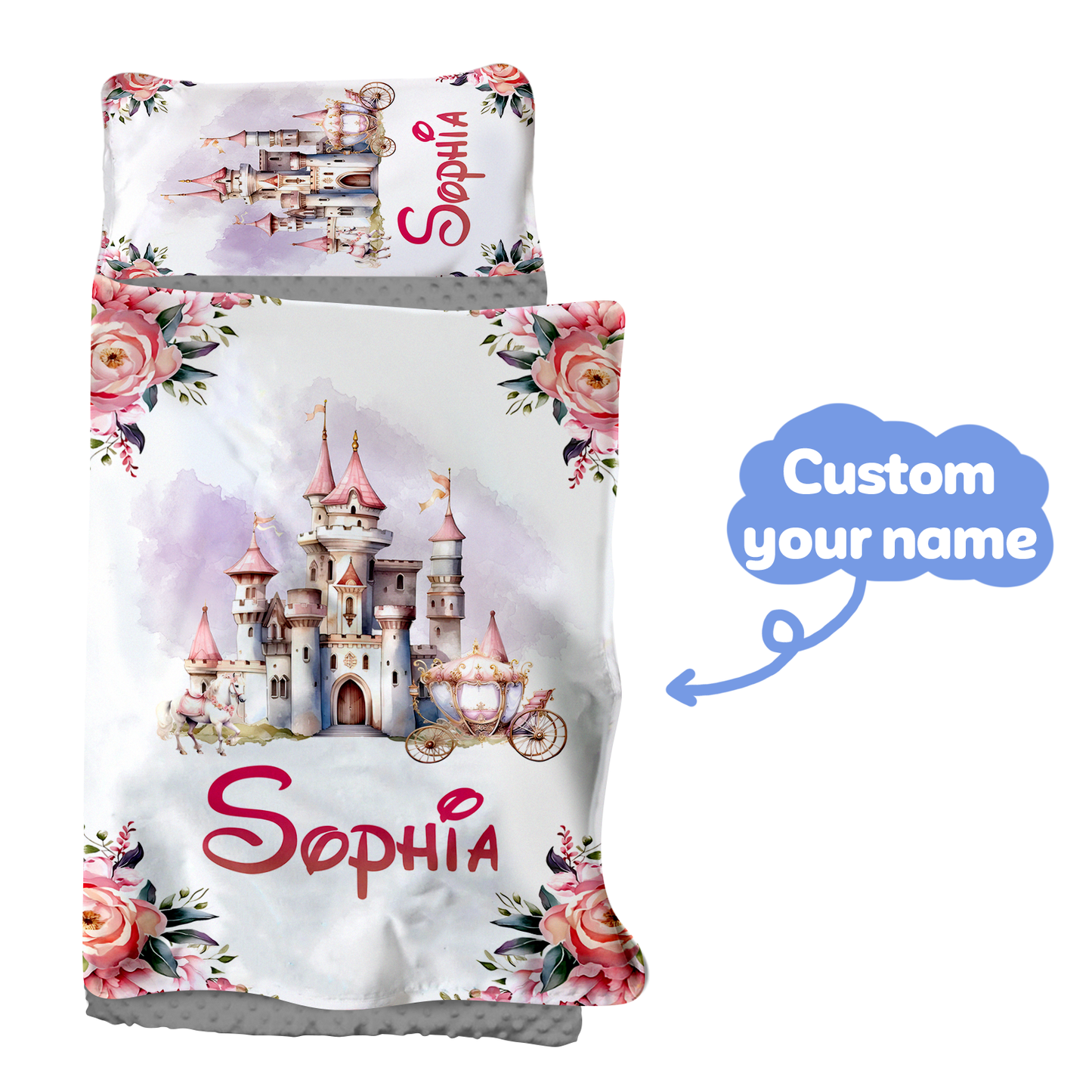 Personalized Nap Mat Princess 02 Edition