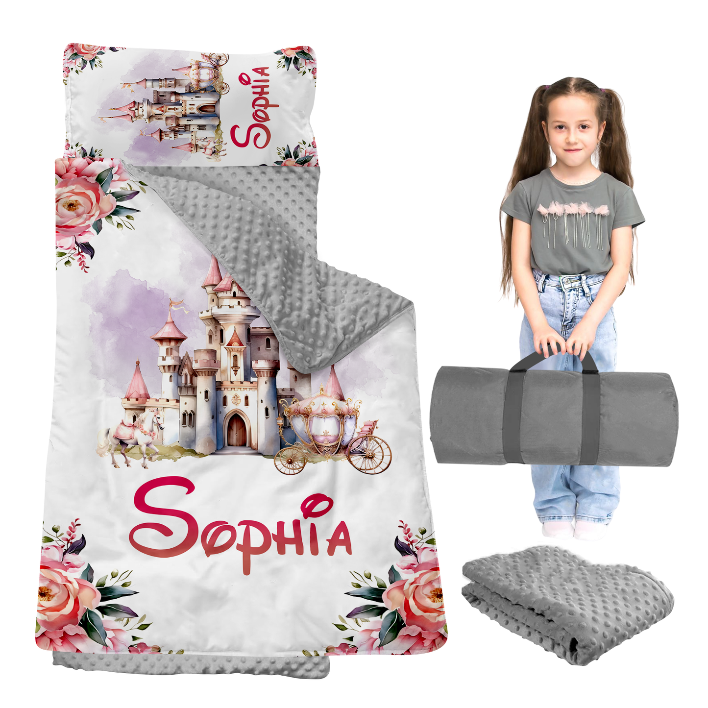 Personalized Nap Mat Princess 02 Edition