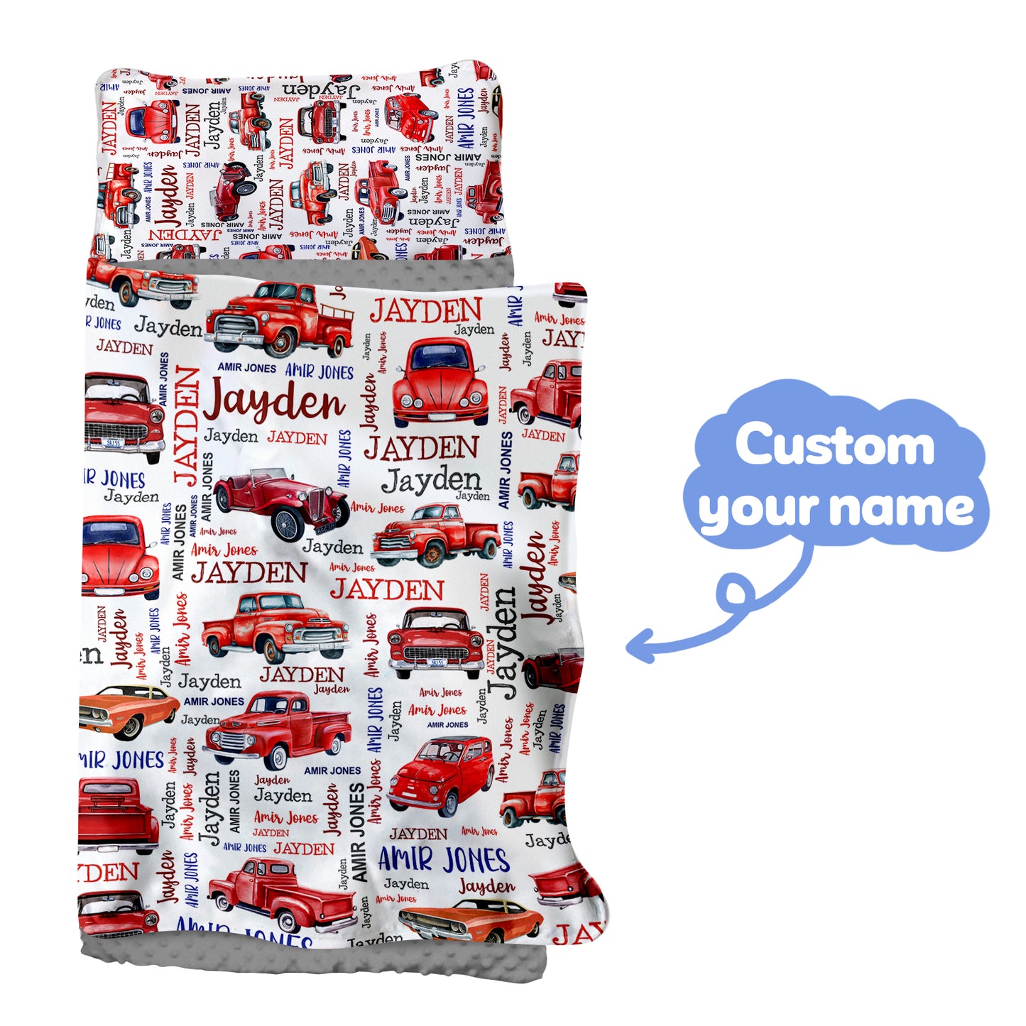 Personalized Nap Mat Transportation 06 Edition