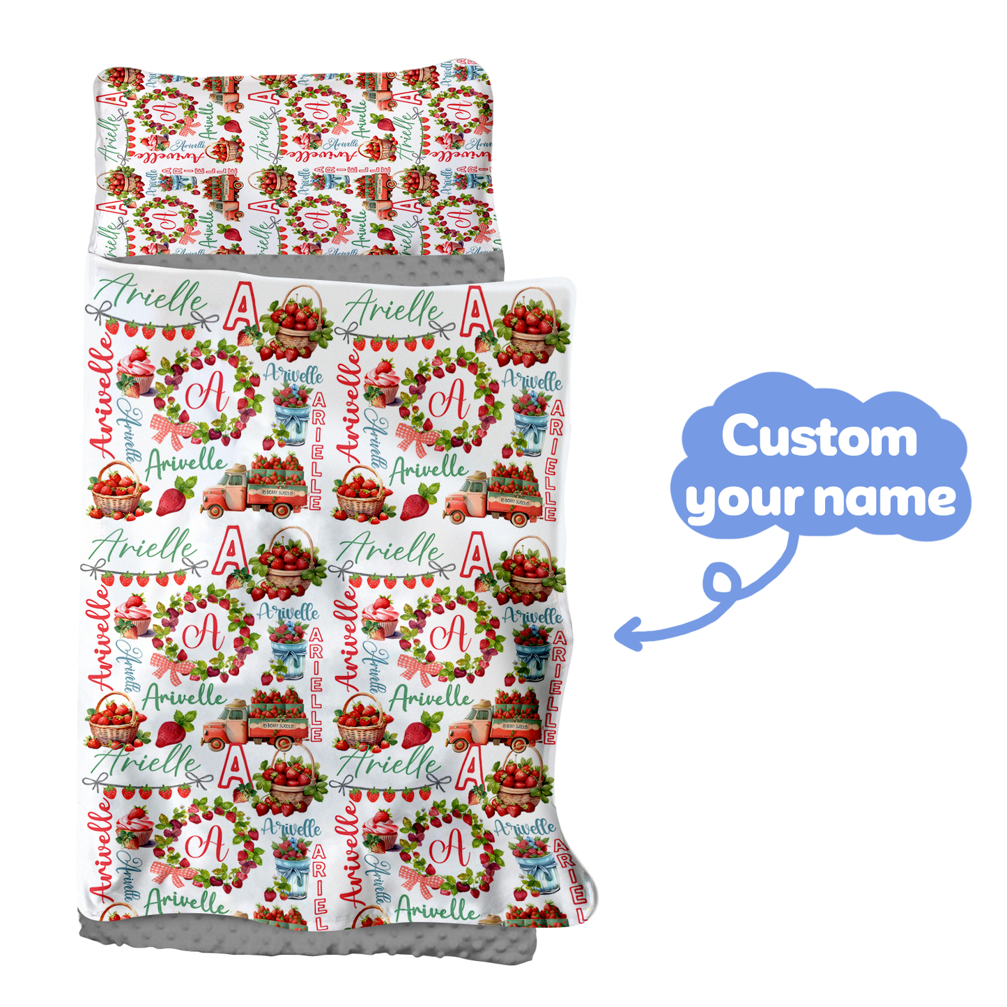 Personalized Nap Mat Monogrammed 06 Edition