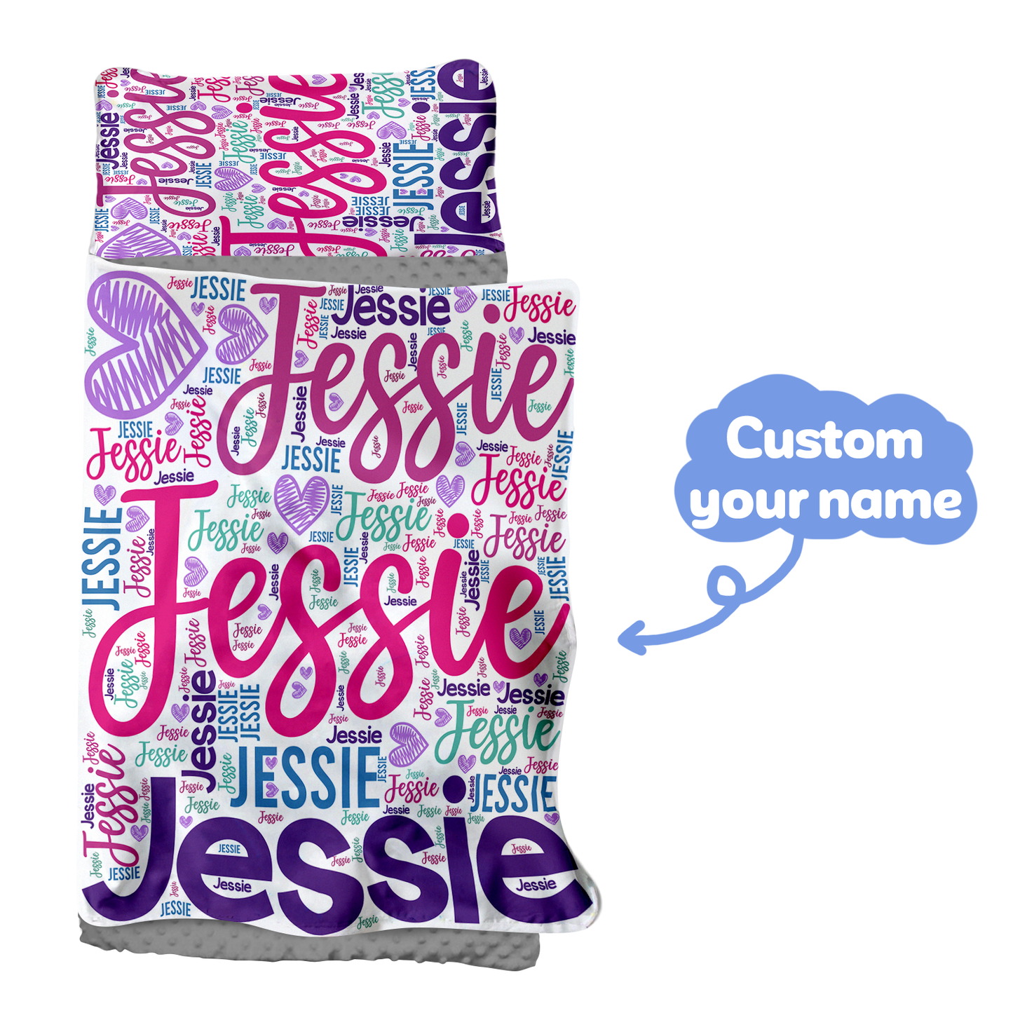 Personalized Nap Mat Monogrammed 02 Edition