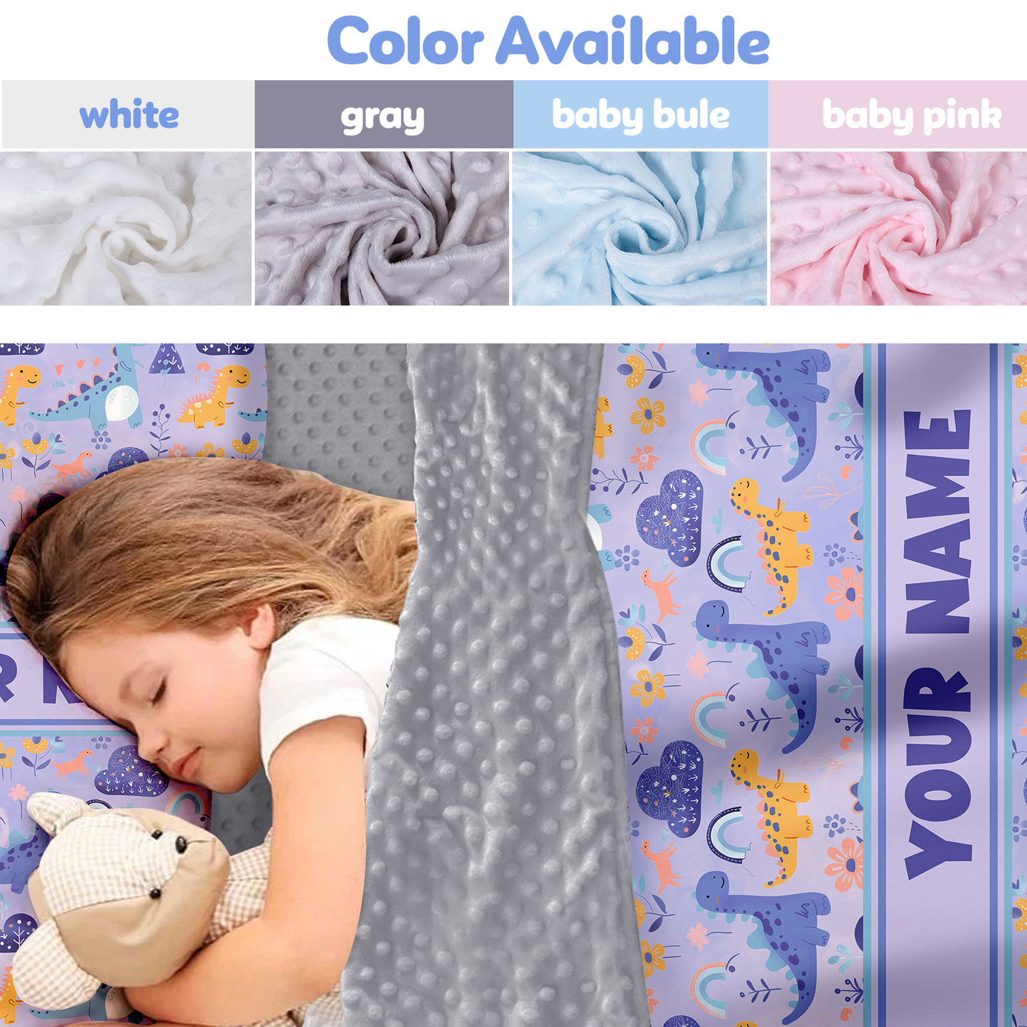 Personalized Nap Mat Dinosaur 10 Edition