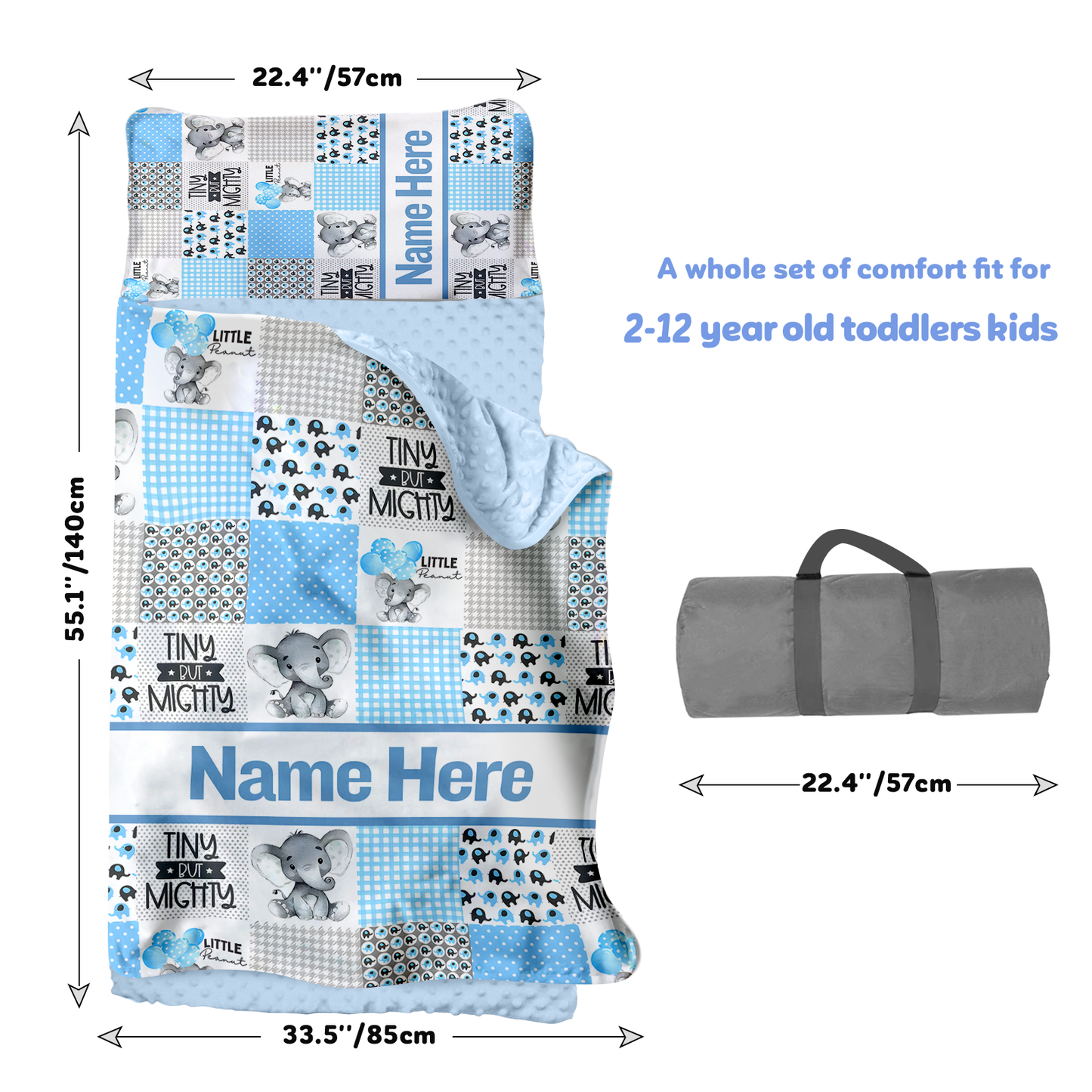 Personalized Nap Mat Zoo 04 Edition
