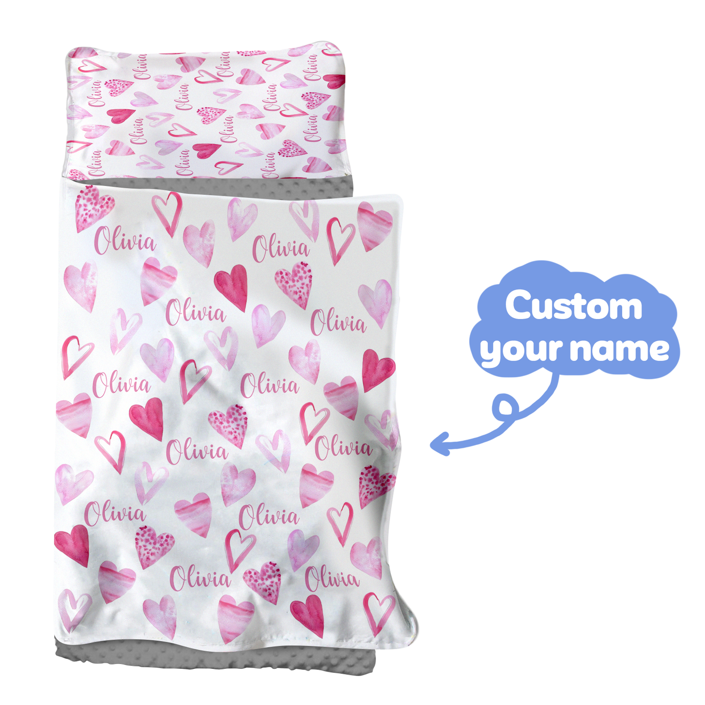 Personalized Nap Mat Monogrammed 08 Edition