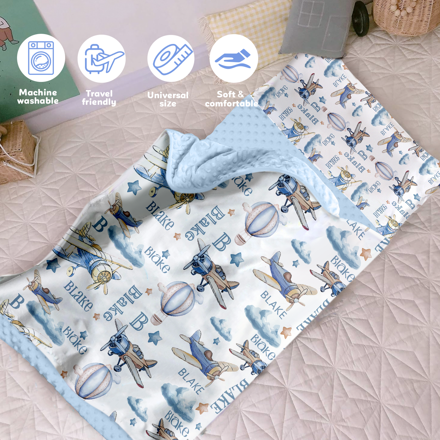 Personalized Nap Mat Transportation 09 Edition