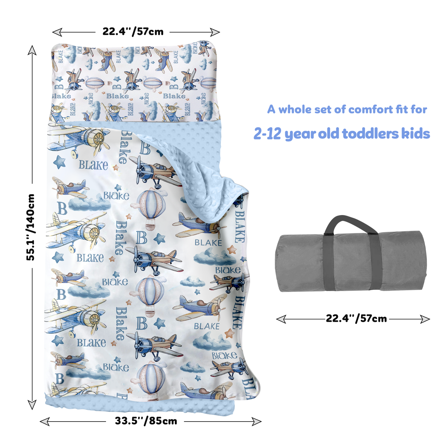 Personalized Nap Mat Transportation 09 Edition